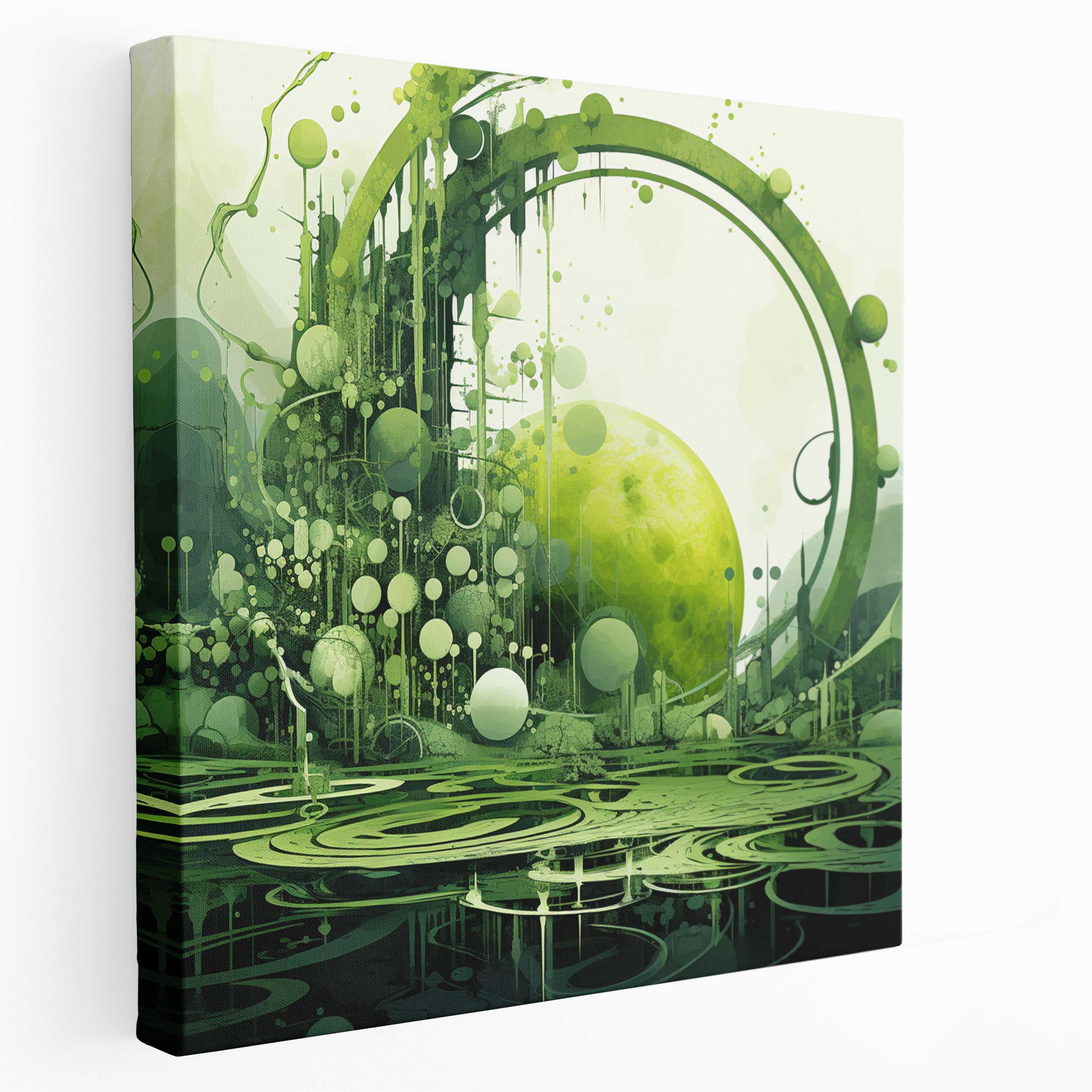Abstract Moss Canvas Print - Moss, Canvas Wall Art, Canvas Print, Wall Art