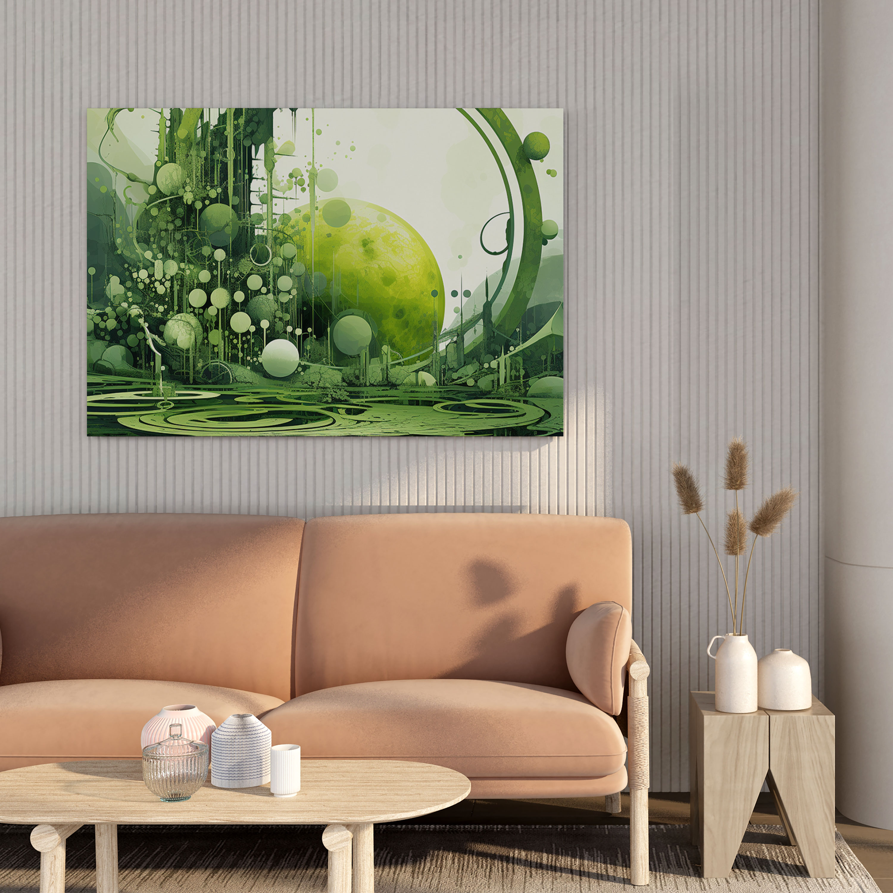 Abstract Moss Canvas Print - Moss, Canvas Wall Art, Canvas Print, Wall Art