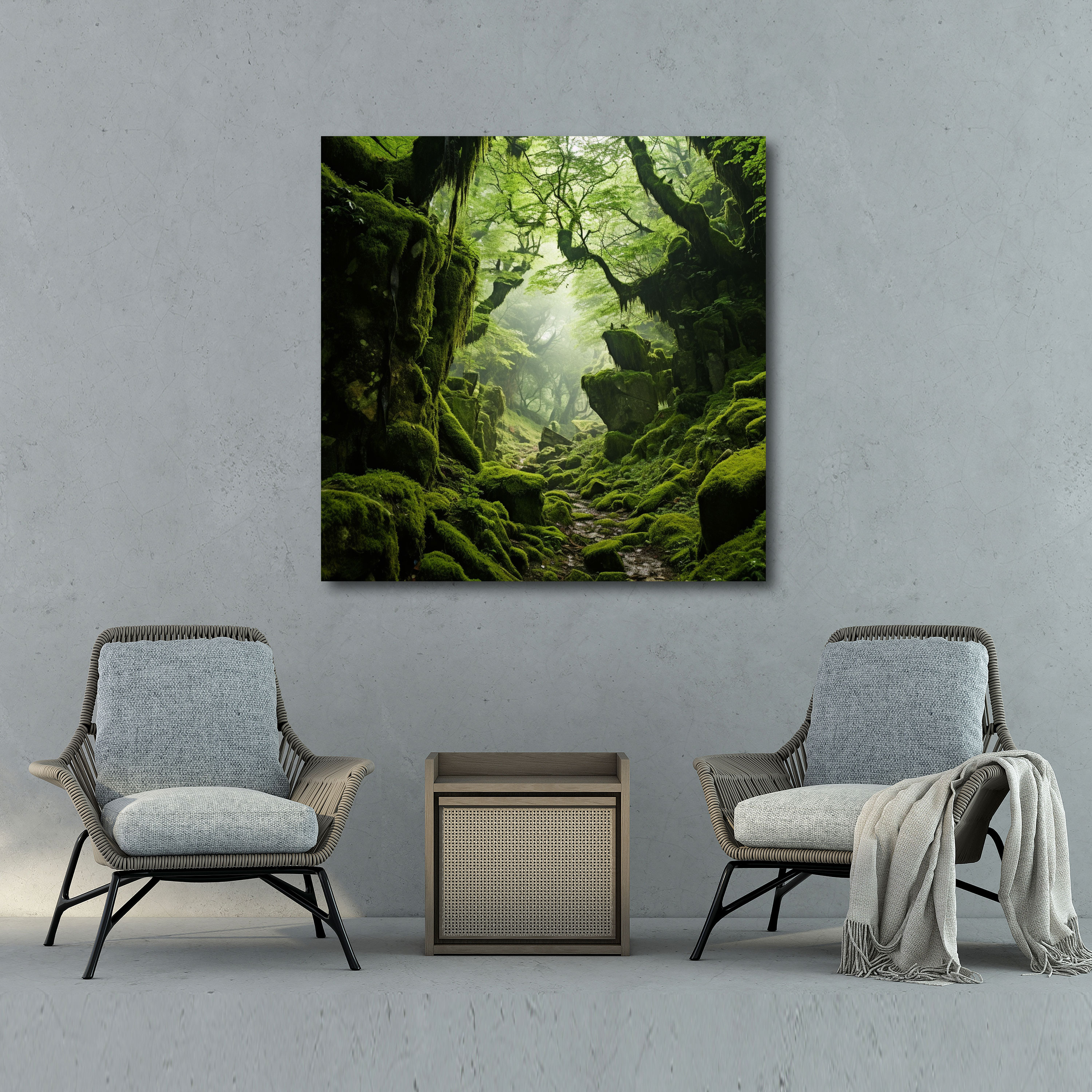 Moss Canvas Print - Moss, Canvas Print, Moss, Wall Art