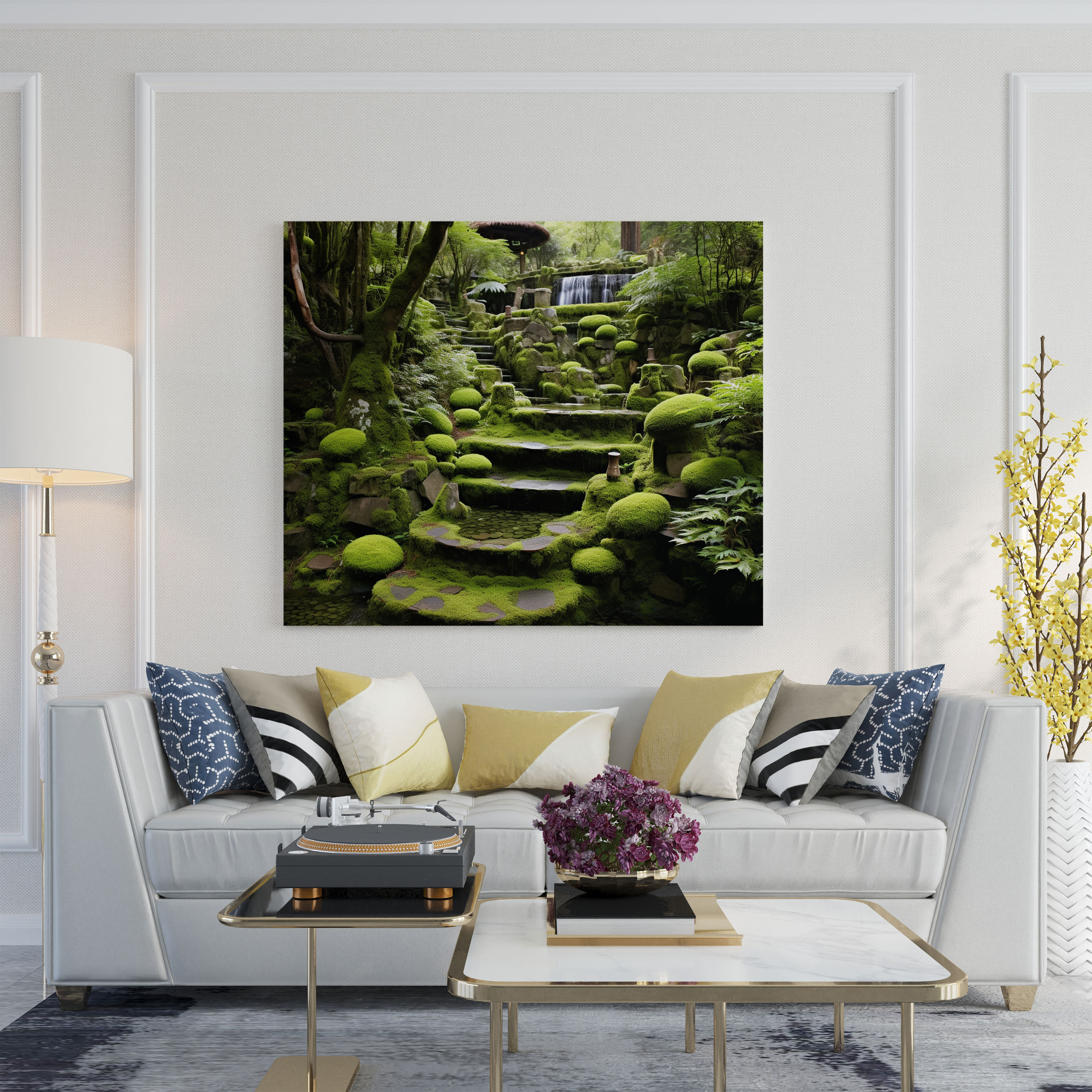 Tranquil Moss Wall Art - Moss, Wall Art, Wall Decoration, Home Decoration