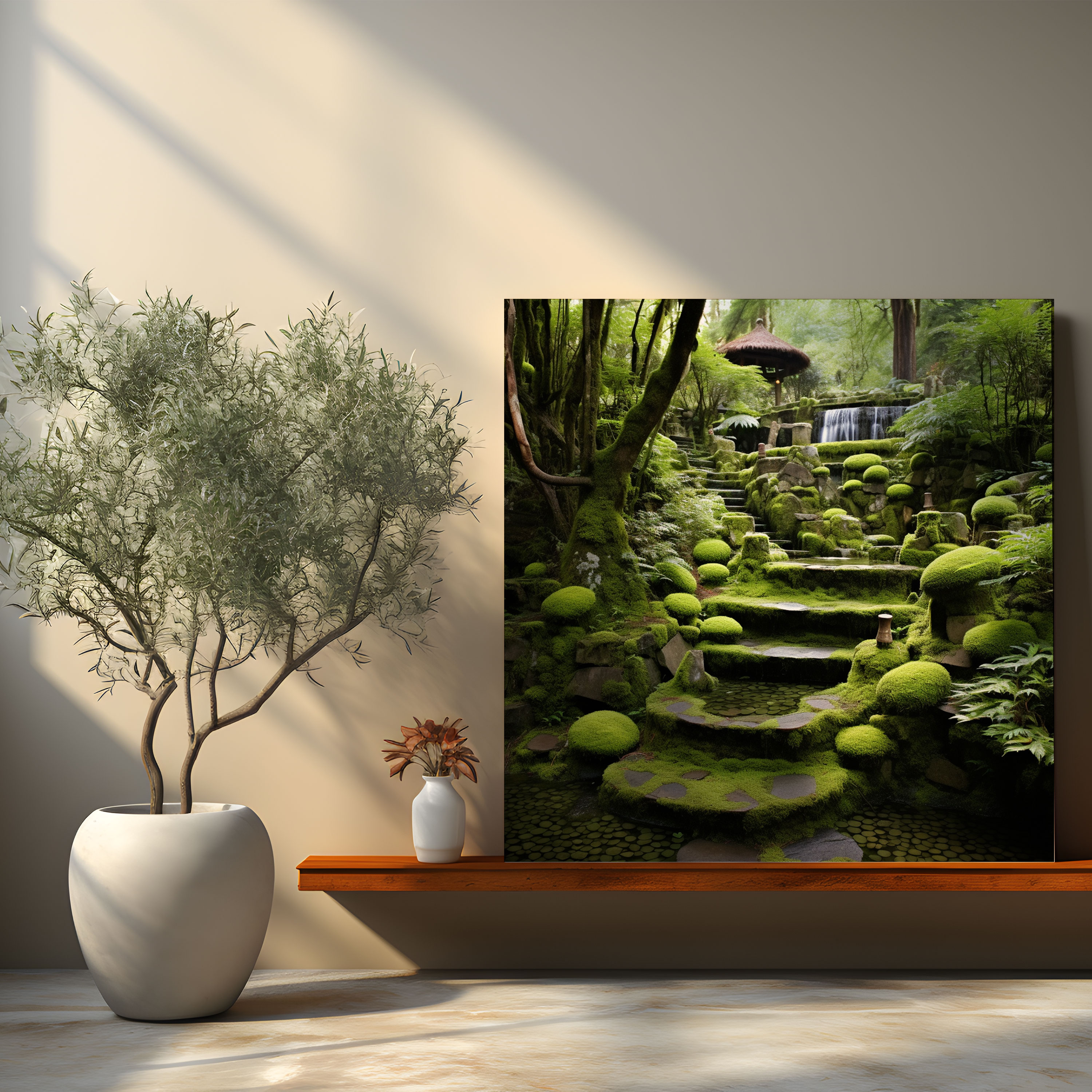 Tranquil Moss Wall Art - Moss, Wall Art, Wall Decoration, Home Decoration