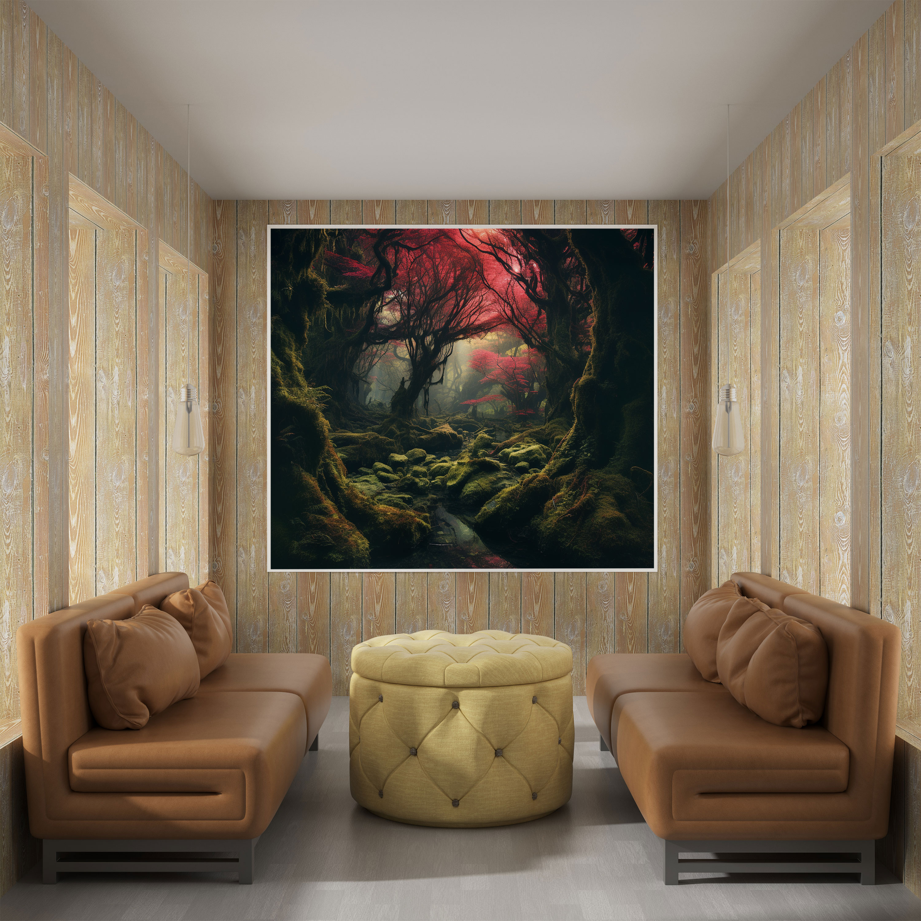 Mossy Trees Canvas Print - Moss, Canvas Print, Canvas, Moss