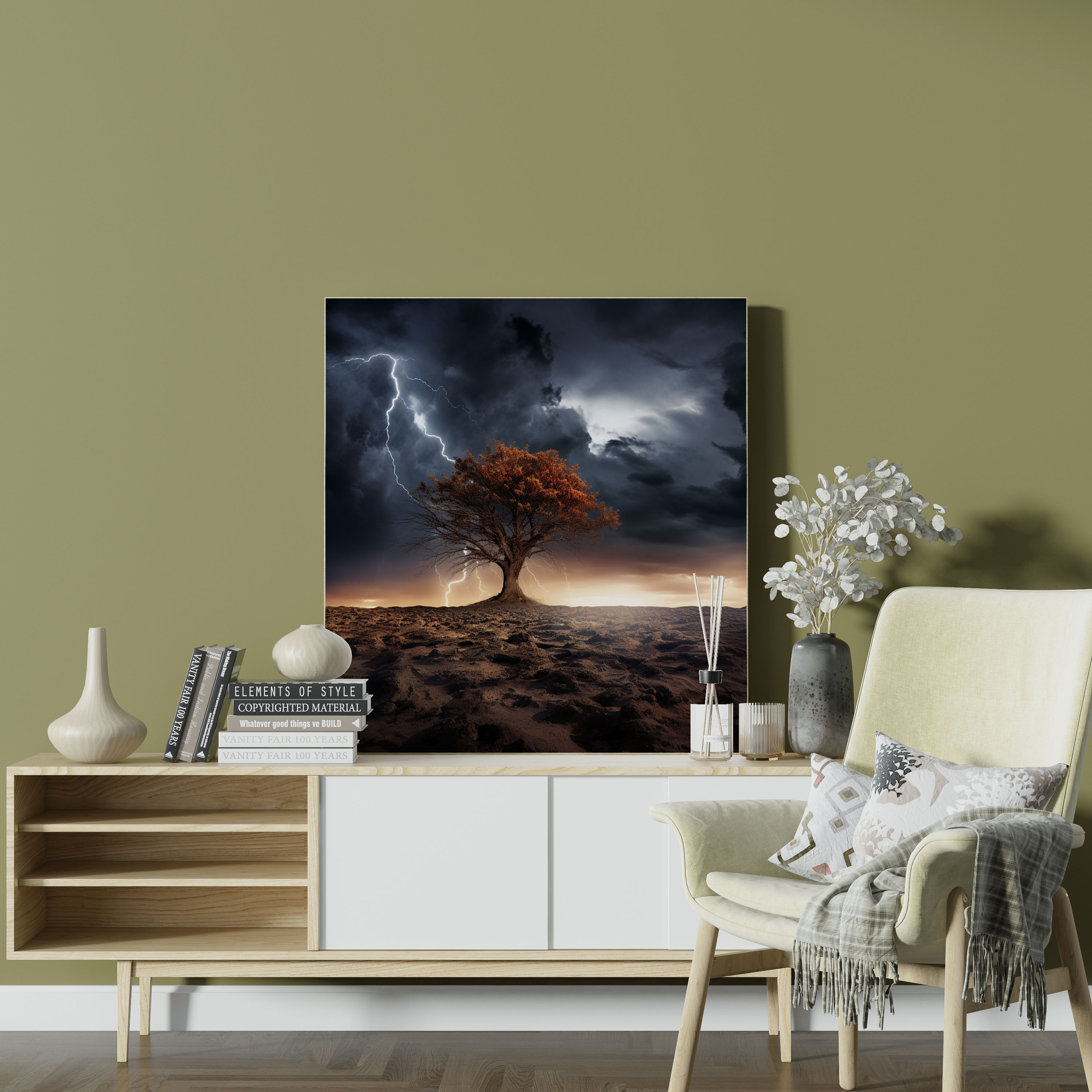Motivational Wall Art: Resilient Strength - Motivational, Canvas Wall Art, Wall Decoration, Canvas Print