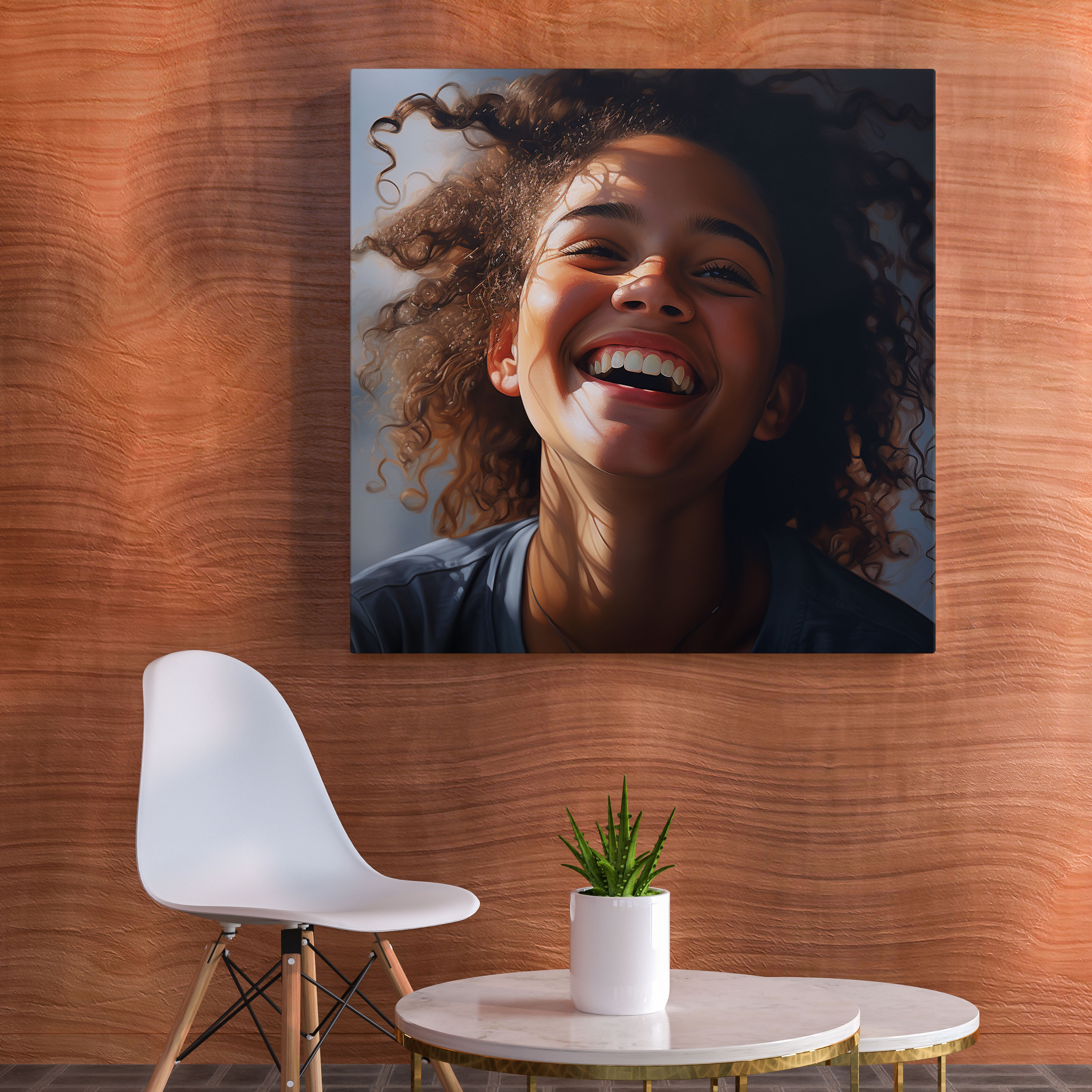 Motivational Canvas Wall Art - Motivational, Home Decoration, Close-Up Photograph, Joy