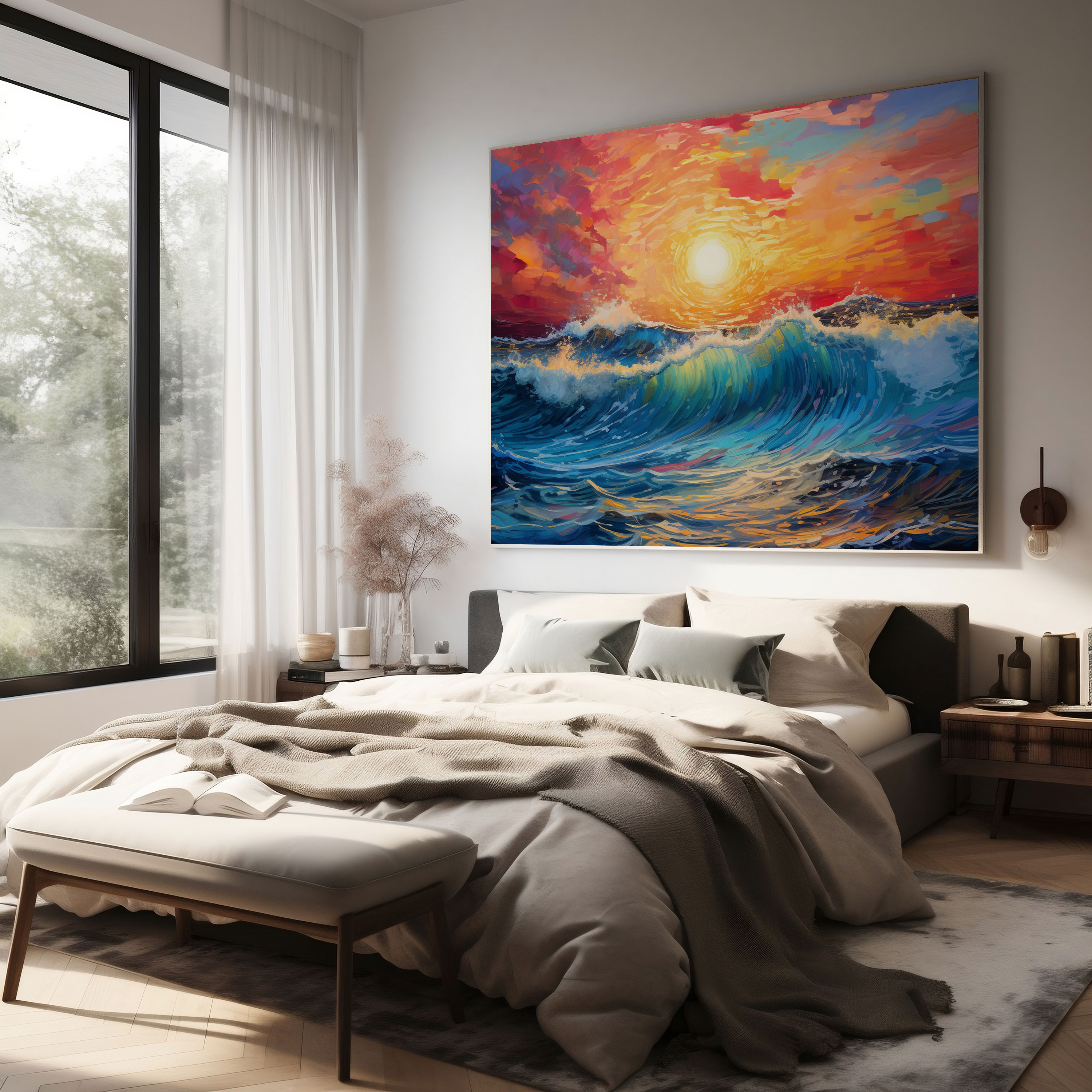 Motivational Sunrise Canvas Print - Motivational, Canvas Wall Art, Canvas Print, Home Decoration