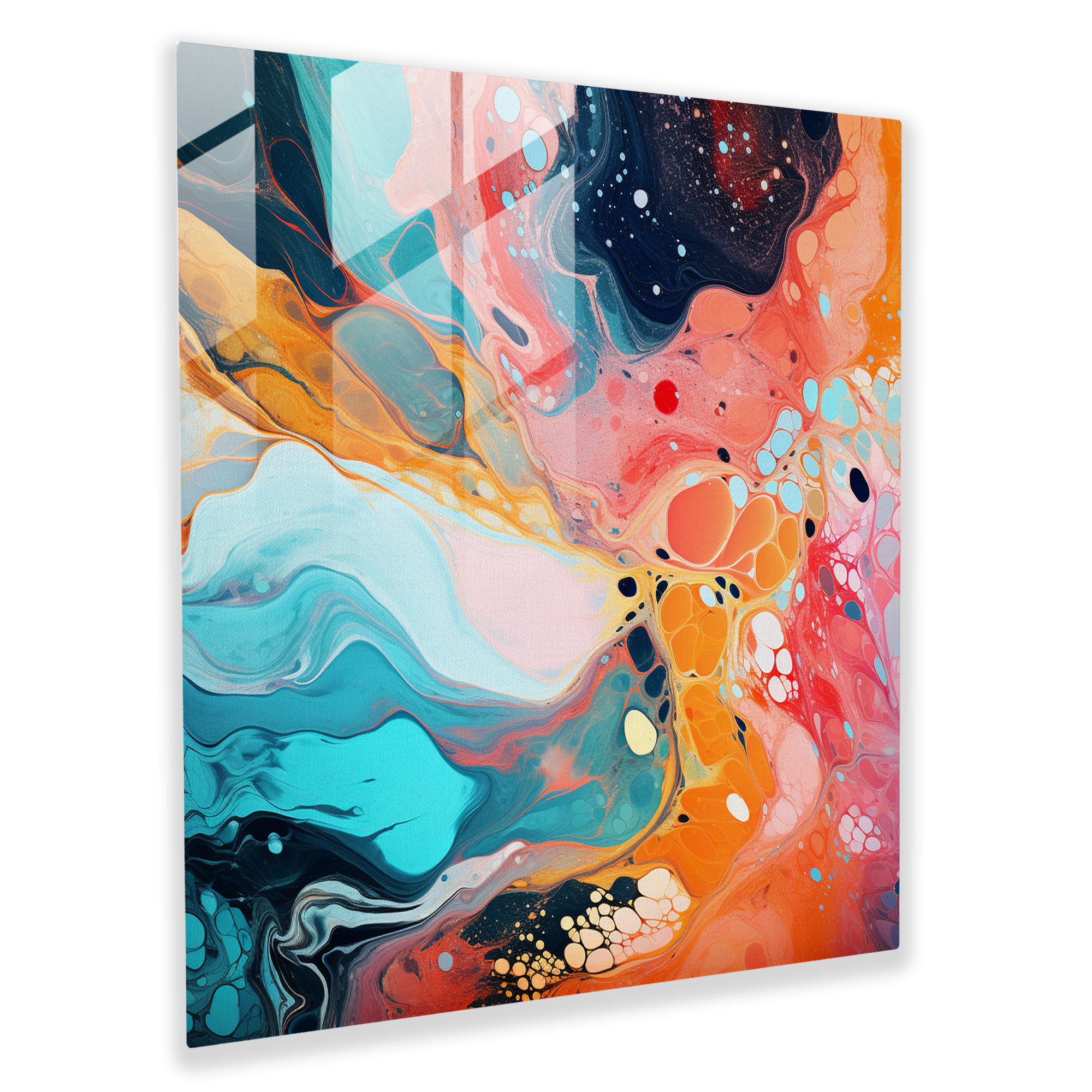 Marble Glass Print - Marble, Glass Art, Marble, Glass Print