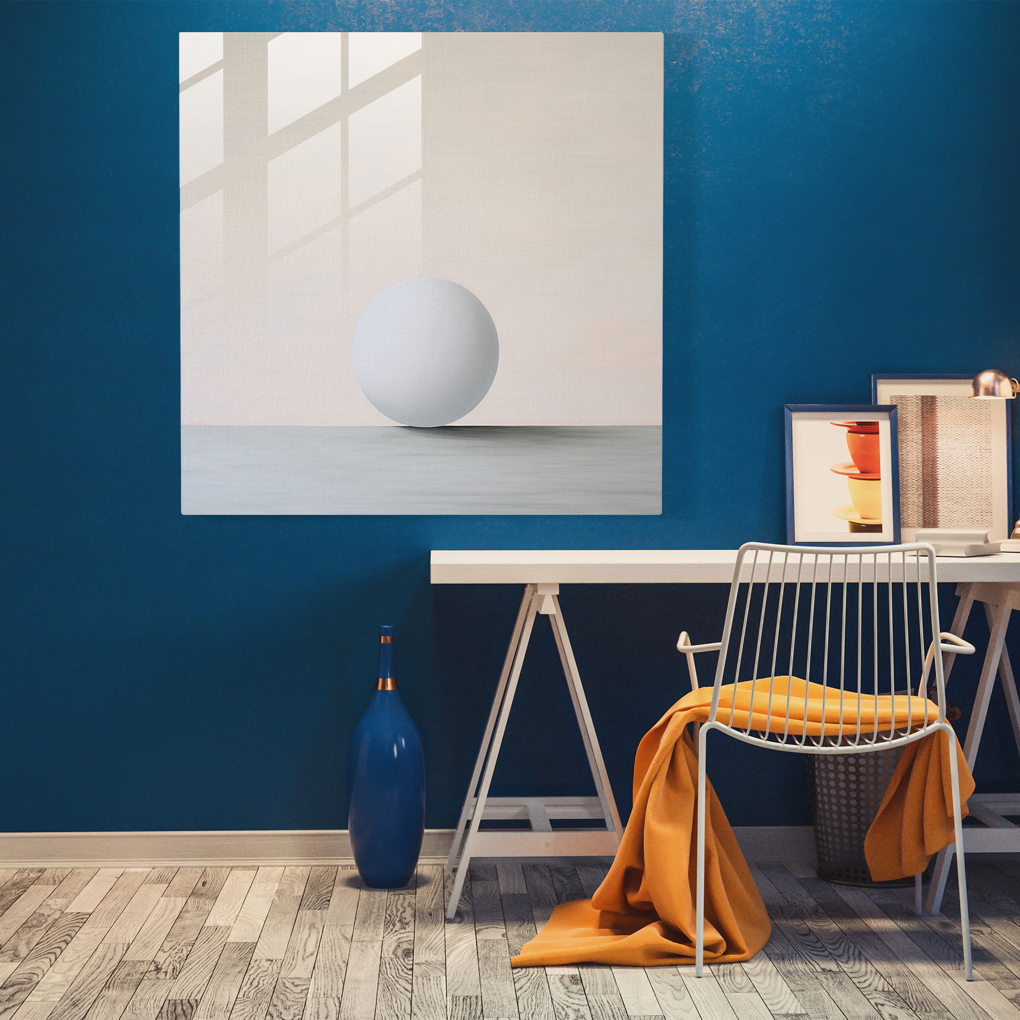 Marble Home Decoration - Marble, Modern Art, Glass Print, Wall Decoration