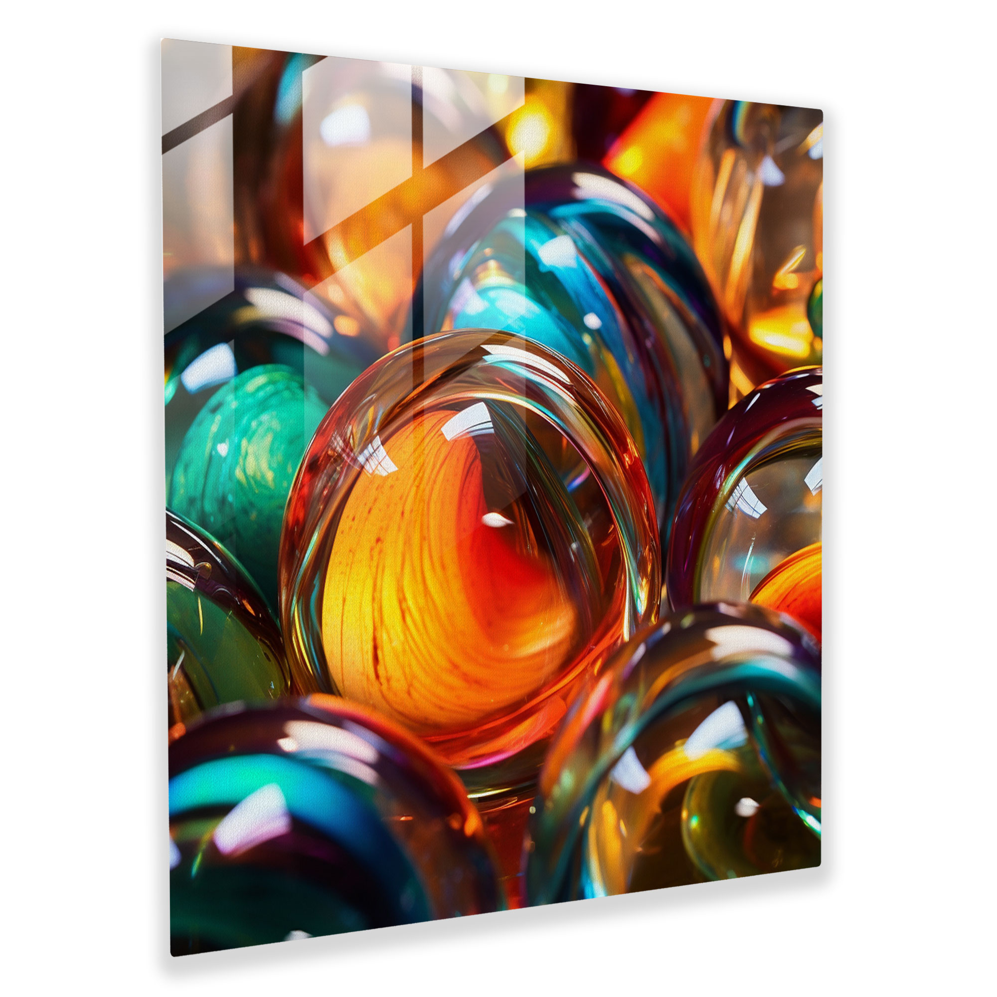 Marble Wall Decoration - Marble, Glass Print, Wall Decoration, Glass Art