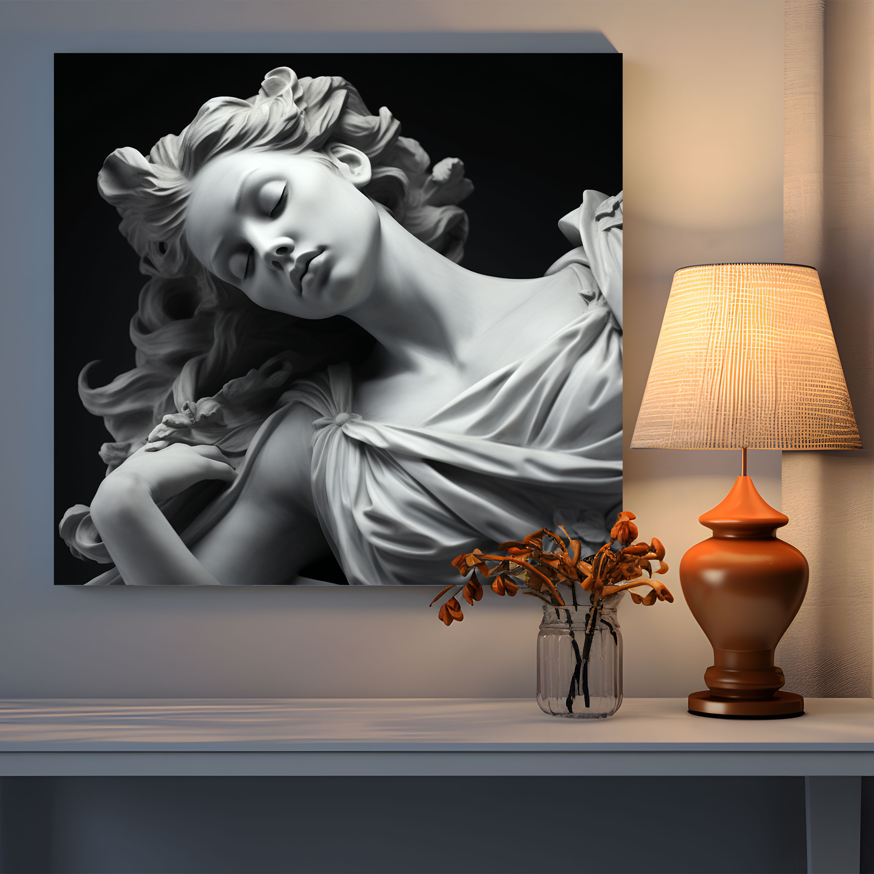 Marble Goddess Canvas Print - Marble, Goddess, Elegant, Canvas Print