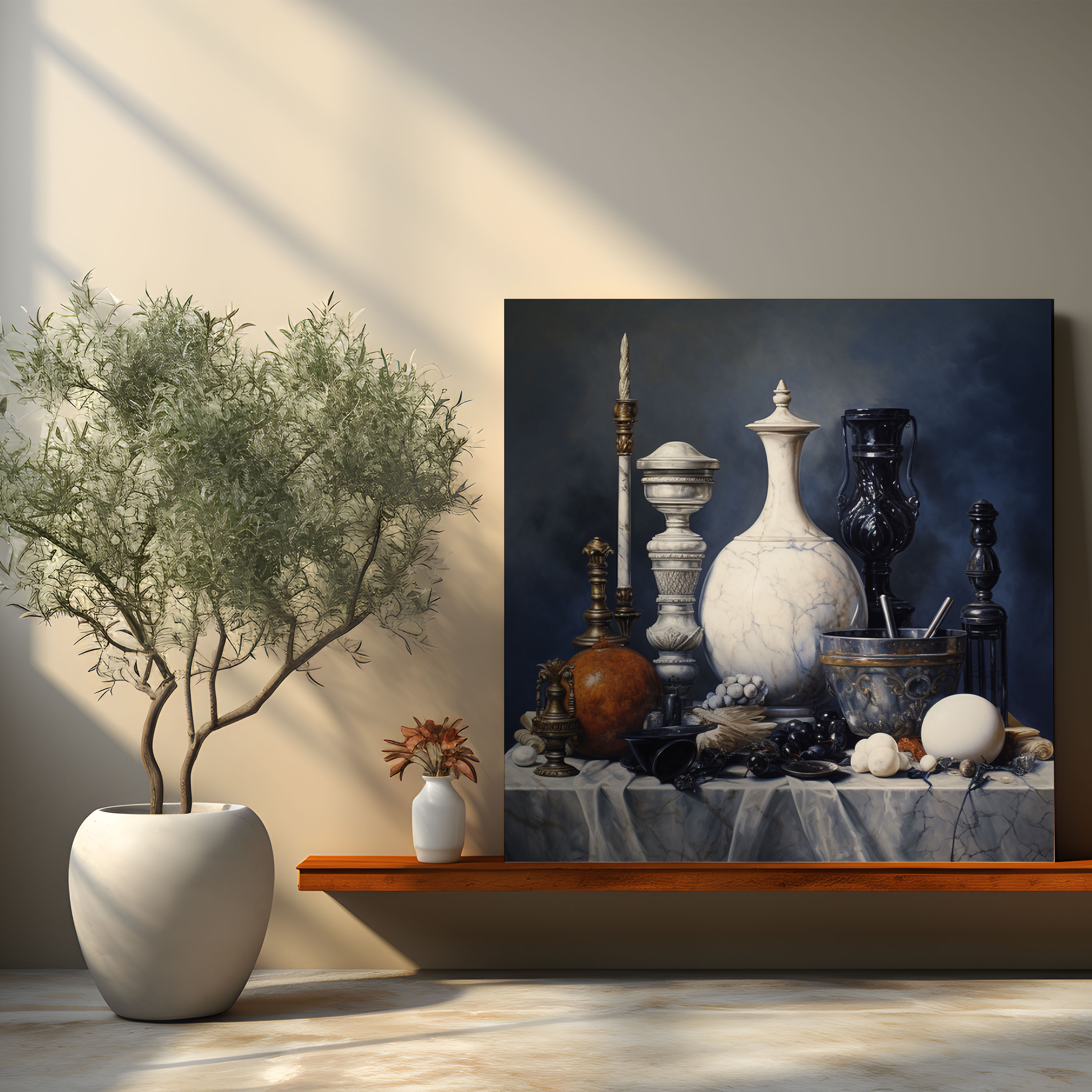 Marble Still Life Canvas Print - Marble, Wall Art, Canvas, Canvas Print