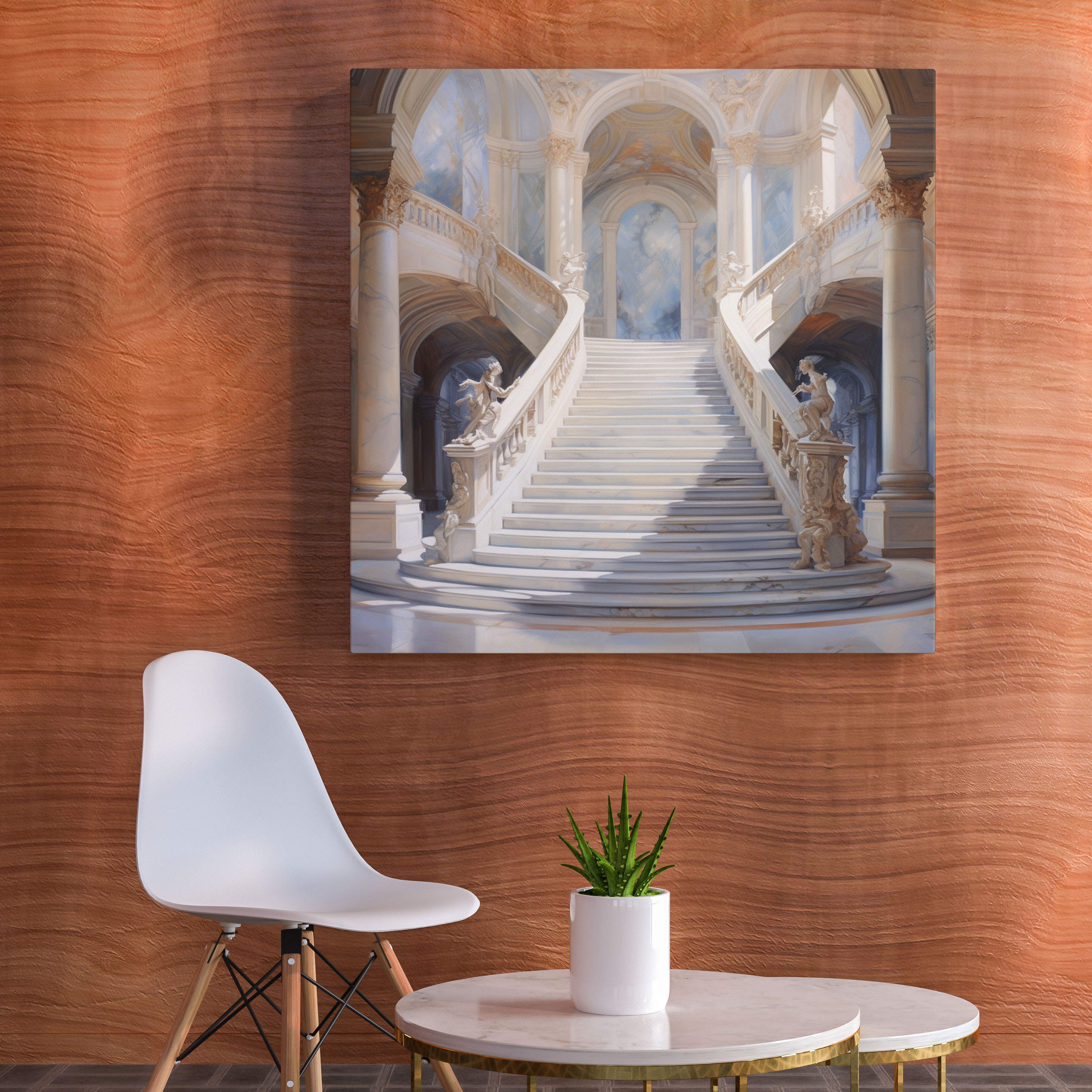 Dreamy Marble Canvas Print - Marble, Canvas Print, Canvas, Wall Decoration