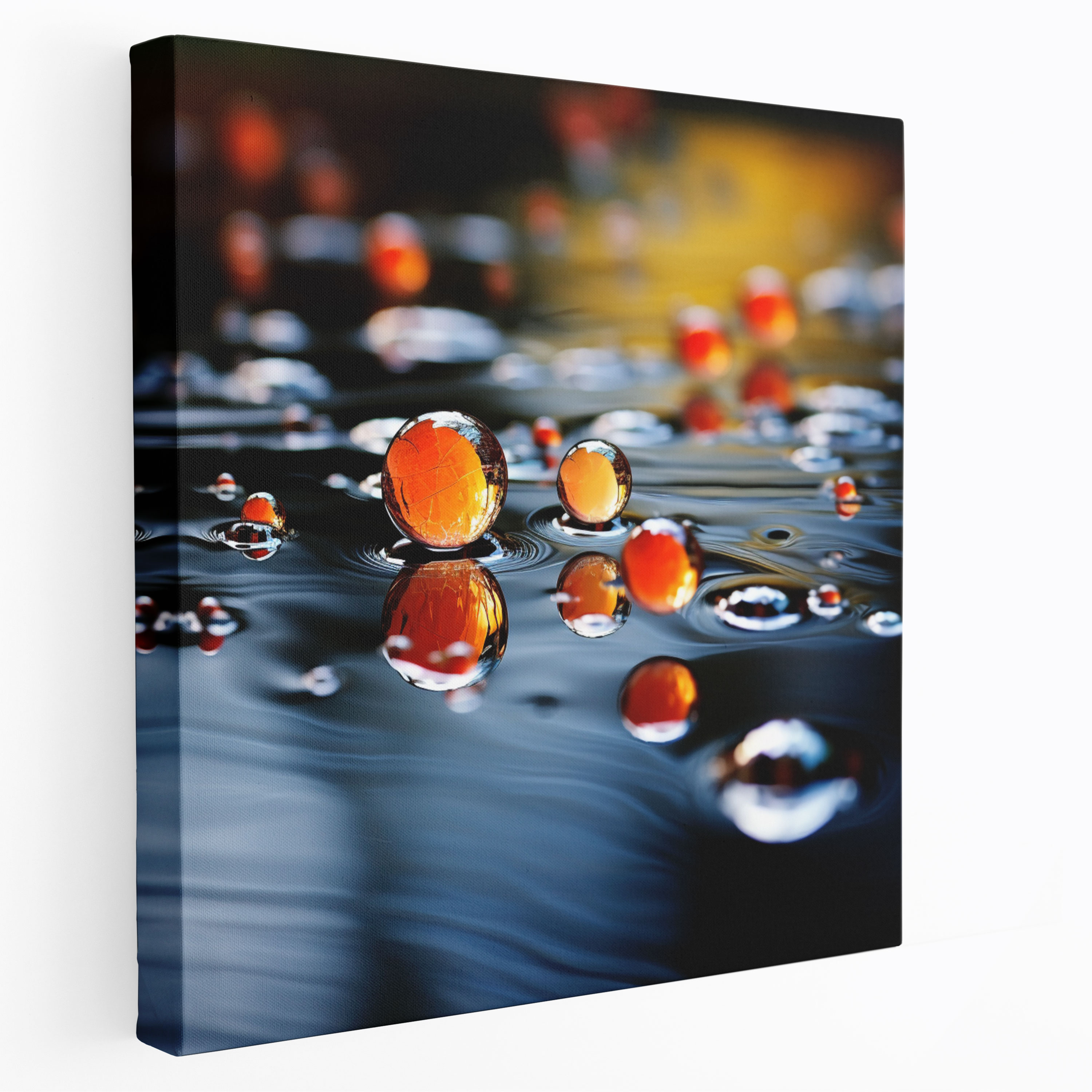 Tranquil Marble Wall Art - Marble, Canvas, Wall Decoration, Marble