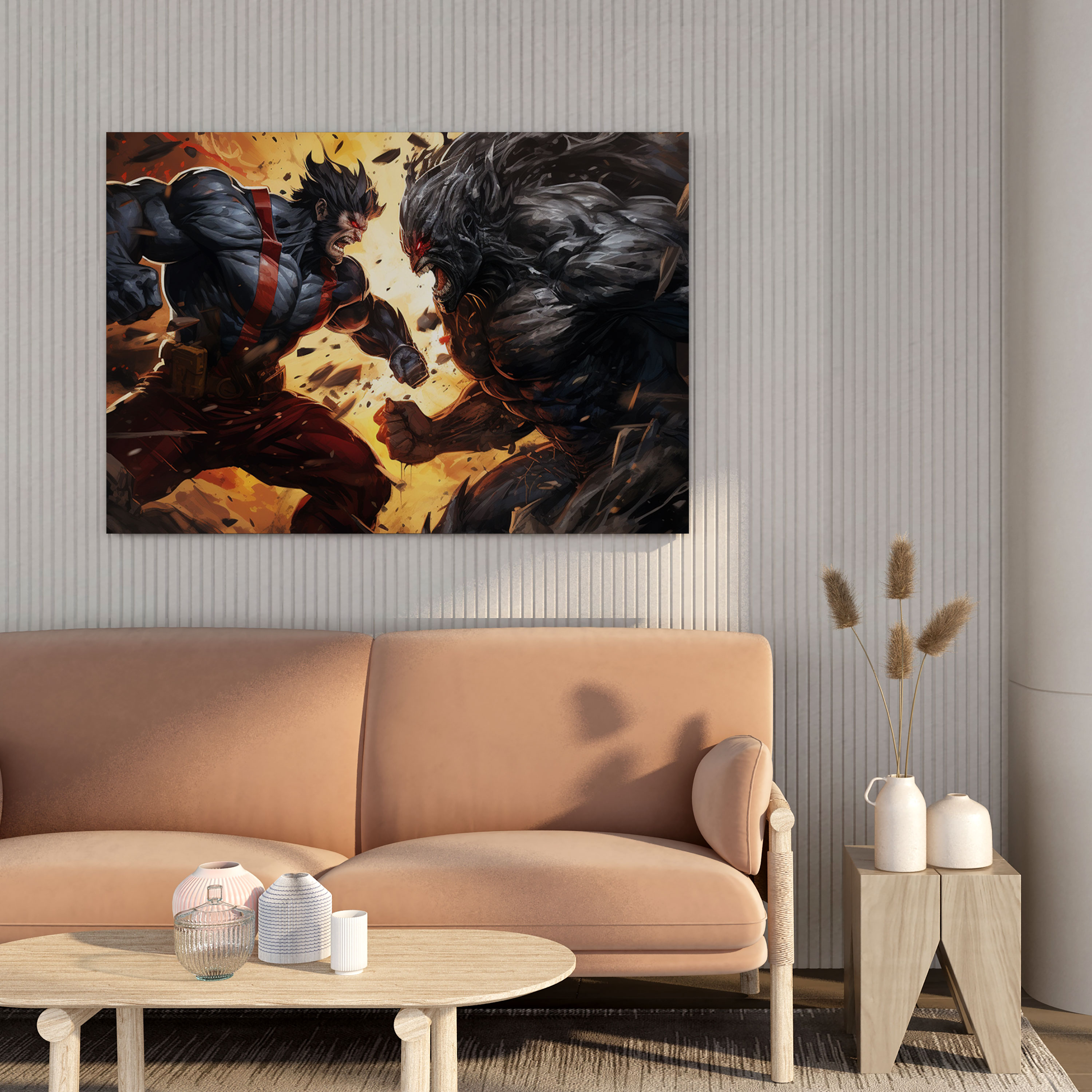 Marvel Wall Art - Comic-Style Superhero Canvas Print - Marvel, Canvas, Wall Decoration, Marvel