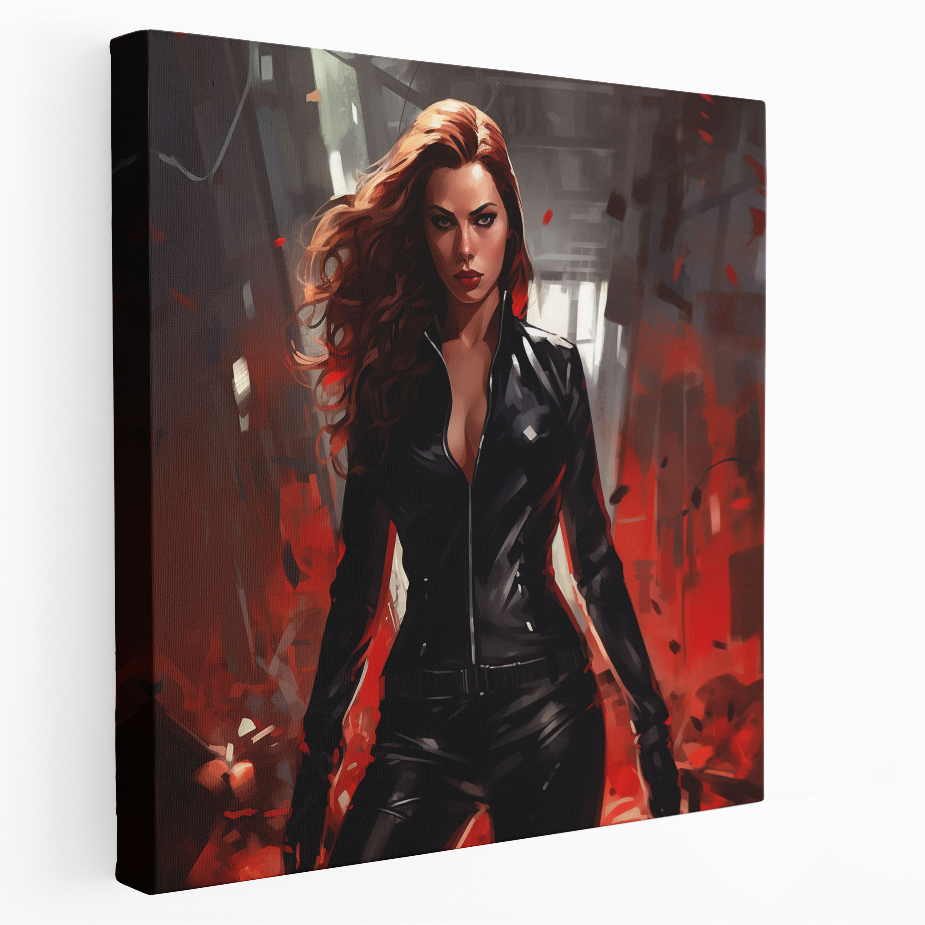 Marvel Kanvas Tablo - Kara Dul Zarafeti - Duvar Dekorasyonu