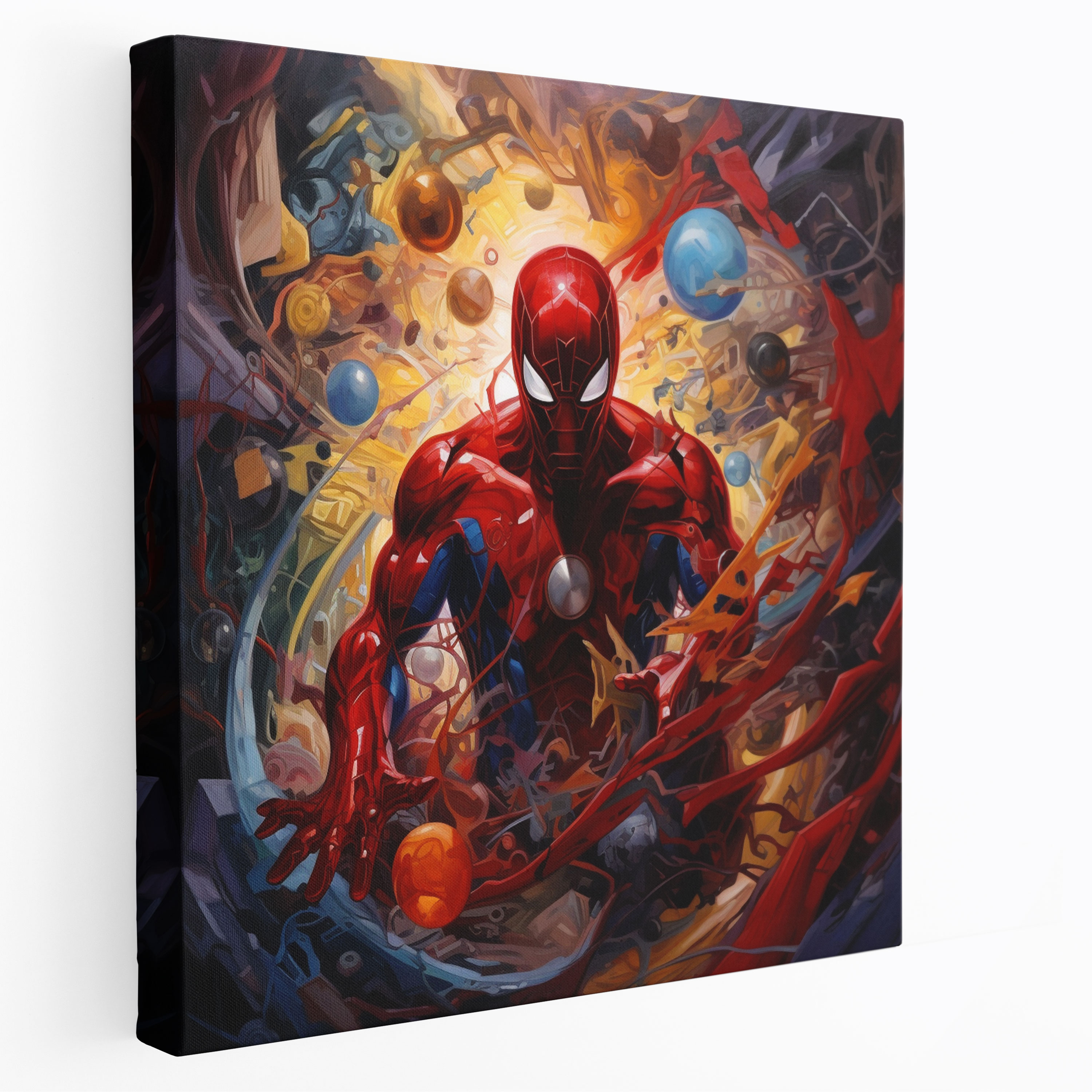 Marvel Duvar Dekorasyonu - Marvel Gerçeküstü Başyapıt Duvar Dekorasyonu Canlı Renkler