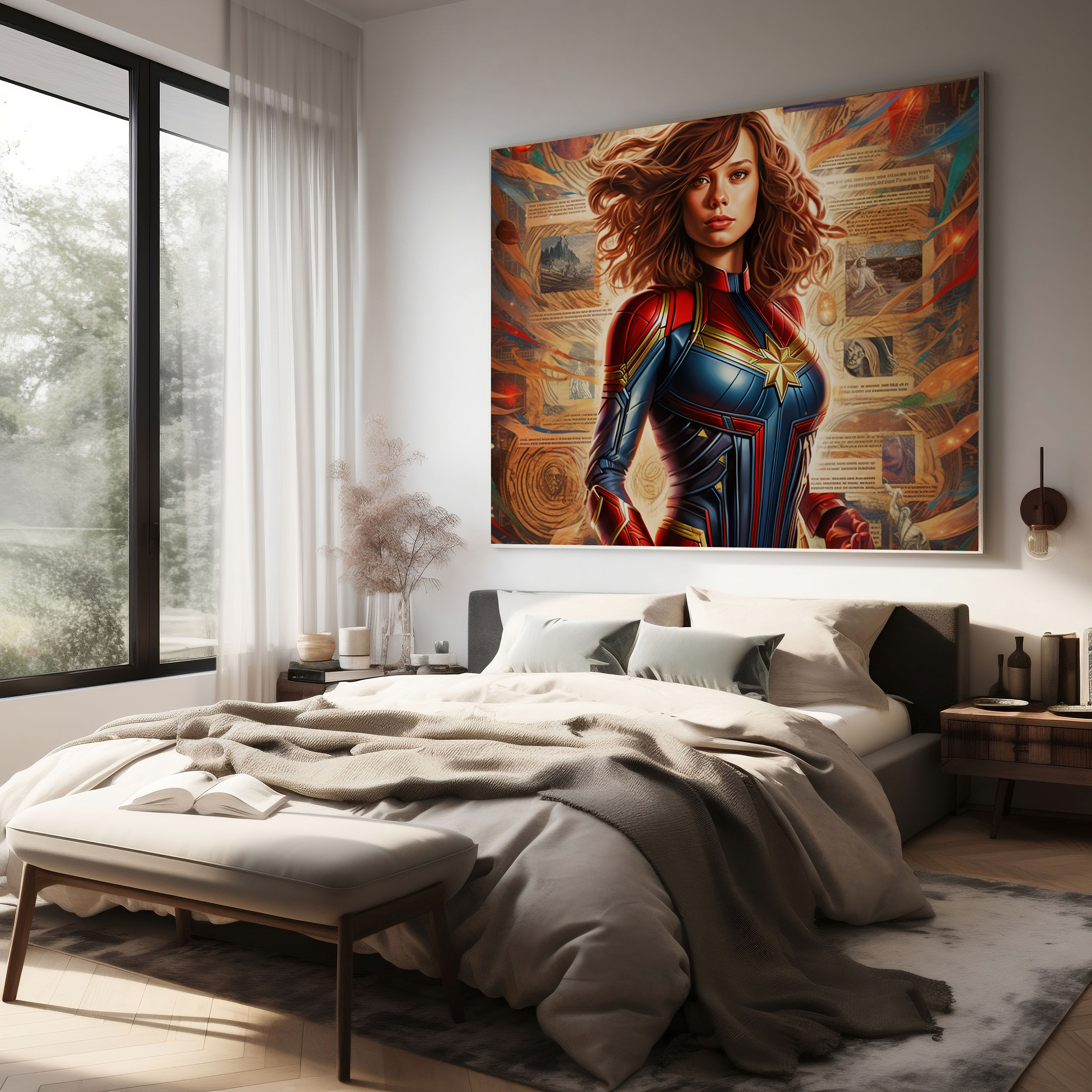 Marvel Kanvas Tablo - Ev Dekorasyonu için Marvel Temalı Kanvas Tablo