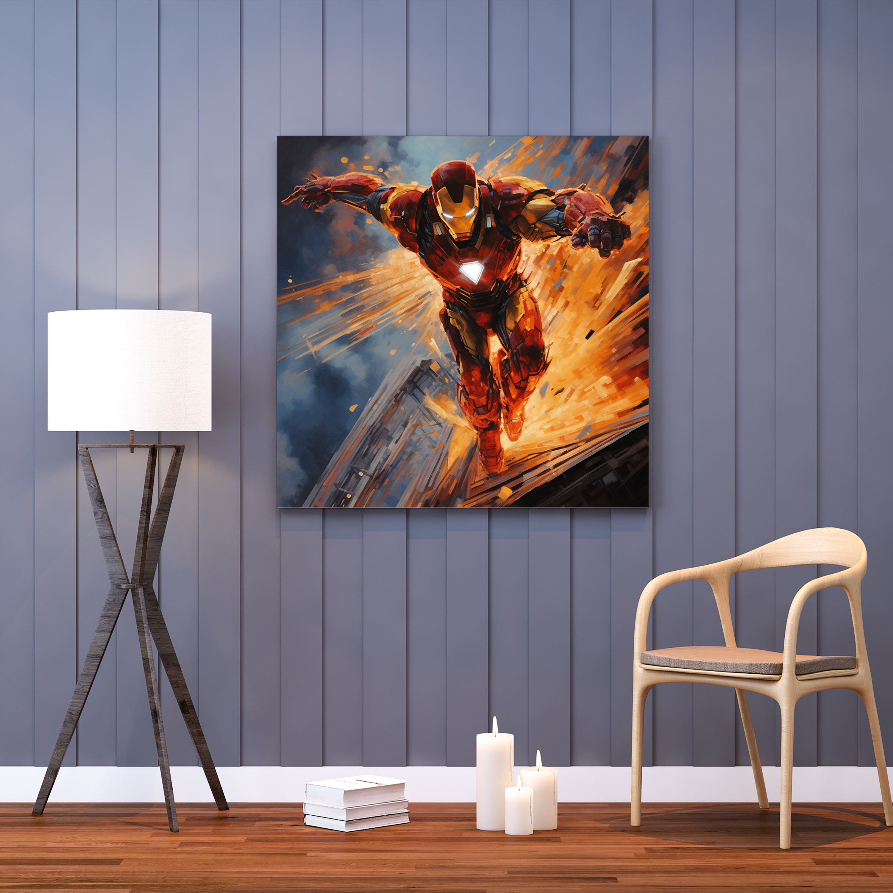 Marvel Iron Man Canvas Print - Marvel, Wall Decoration, Canvas, Canvas Wall Art
