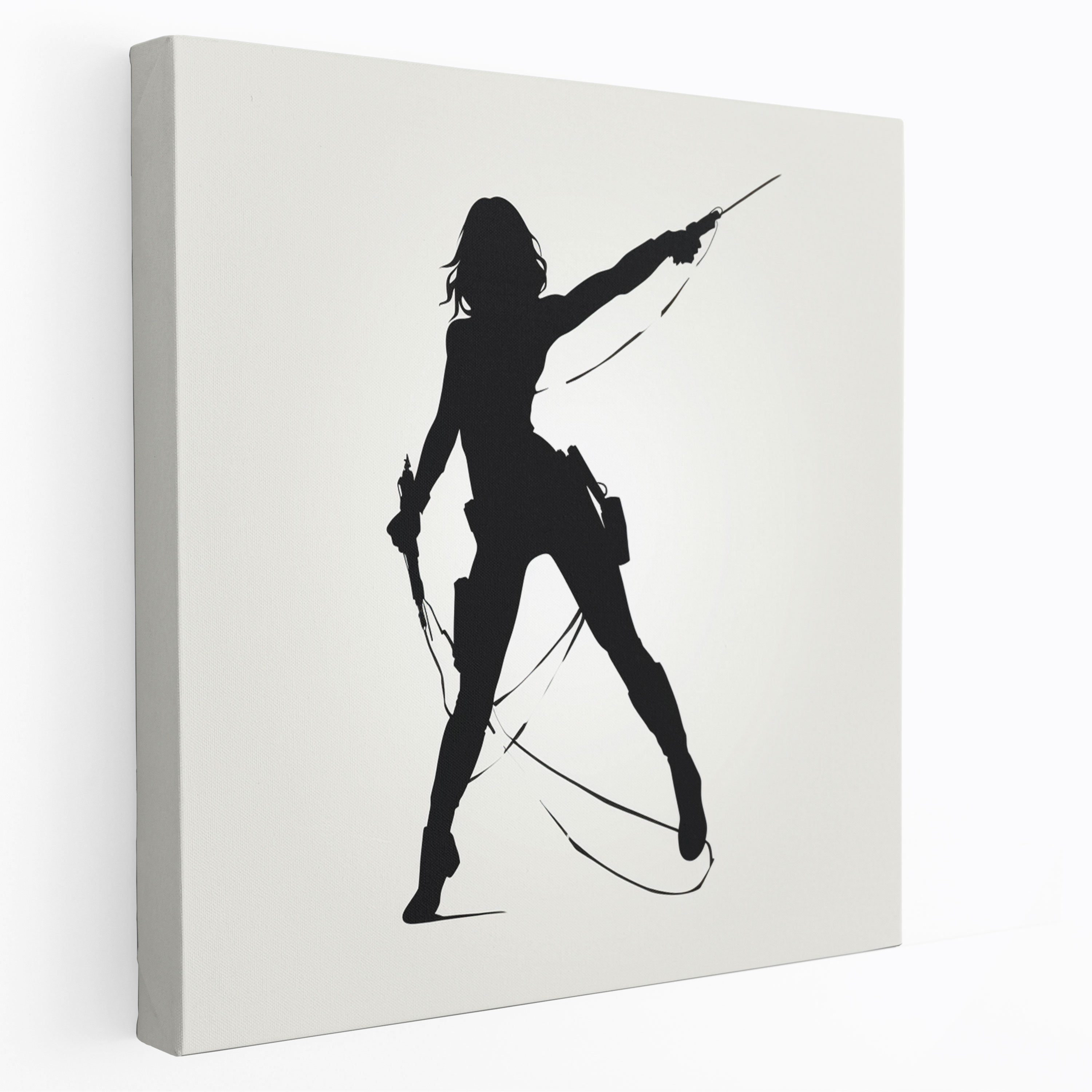 Marvel Black Widow Wall Art - Marvel, Wall Decoration, Minimalist Design, Home Decoration