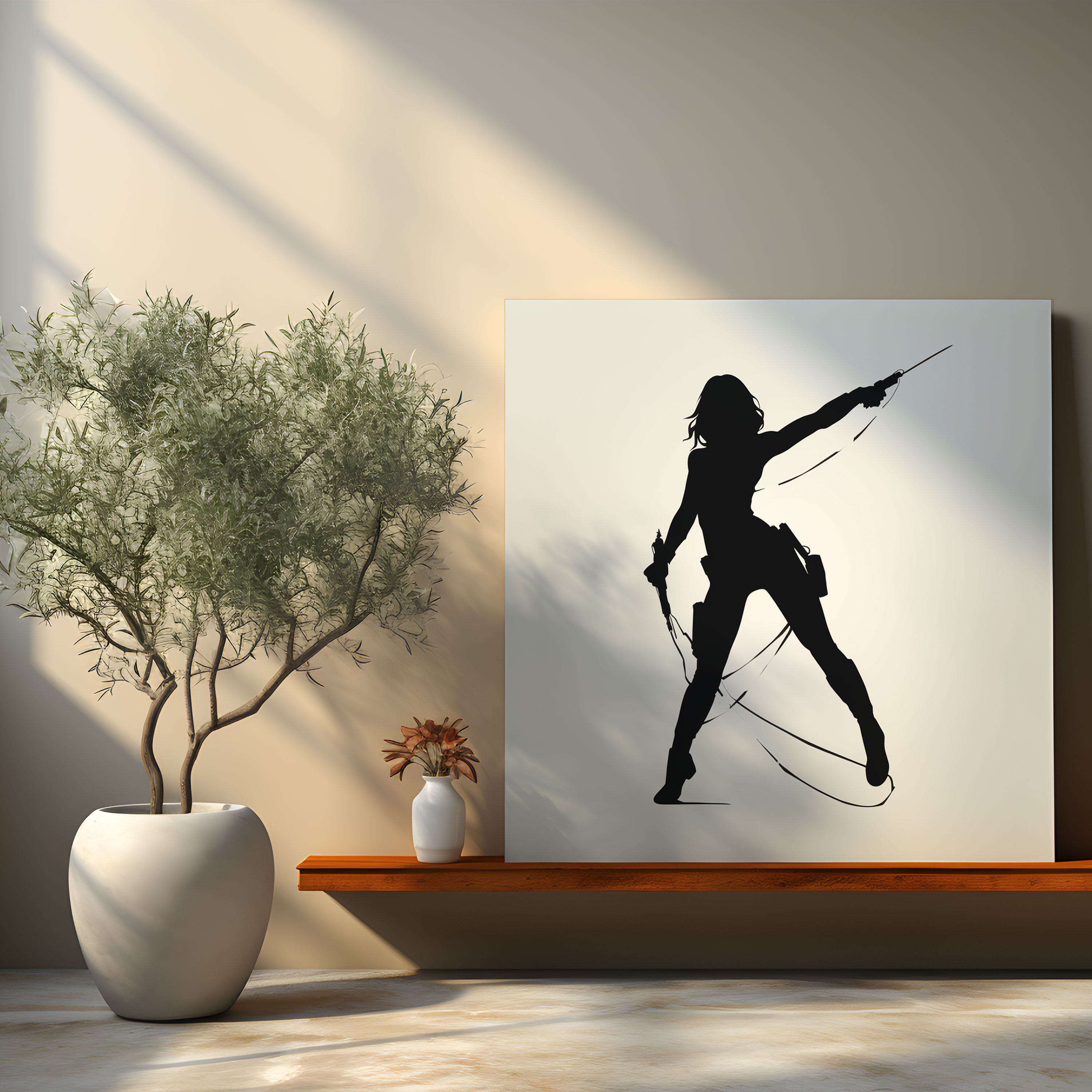 Marvel Black Widow Wall Art - Marvel, Wall Decoration, Minimalist Design, Home Decoration