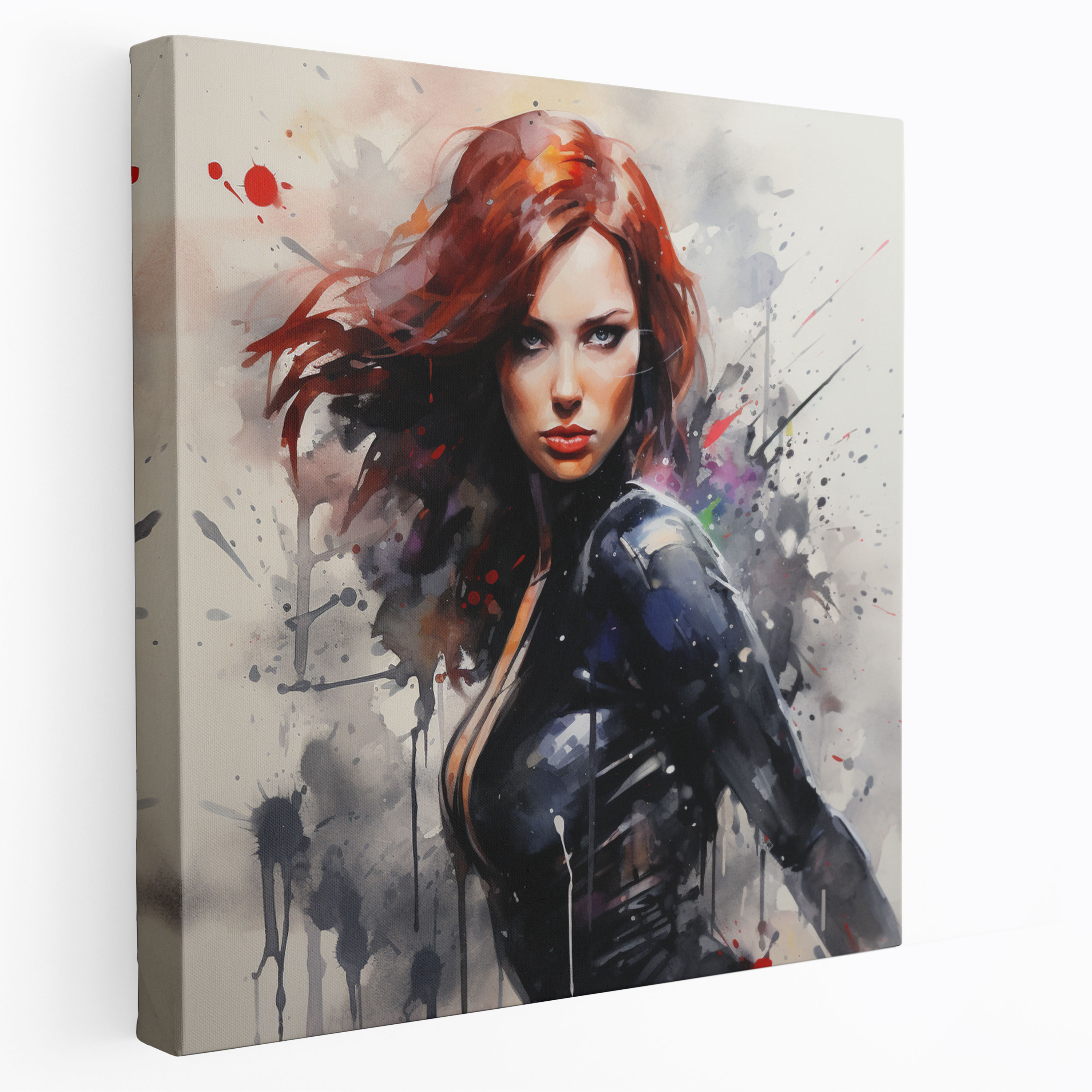 Marvel Wall Art - Watercolor Painting Style - Marvel, Marvel, Strength, Elegance