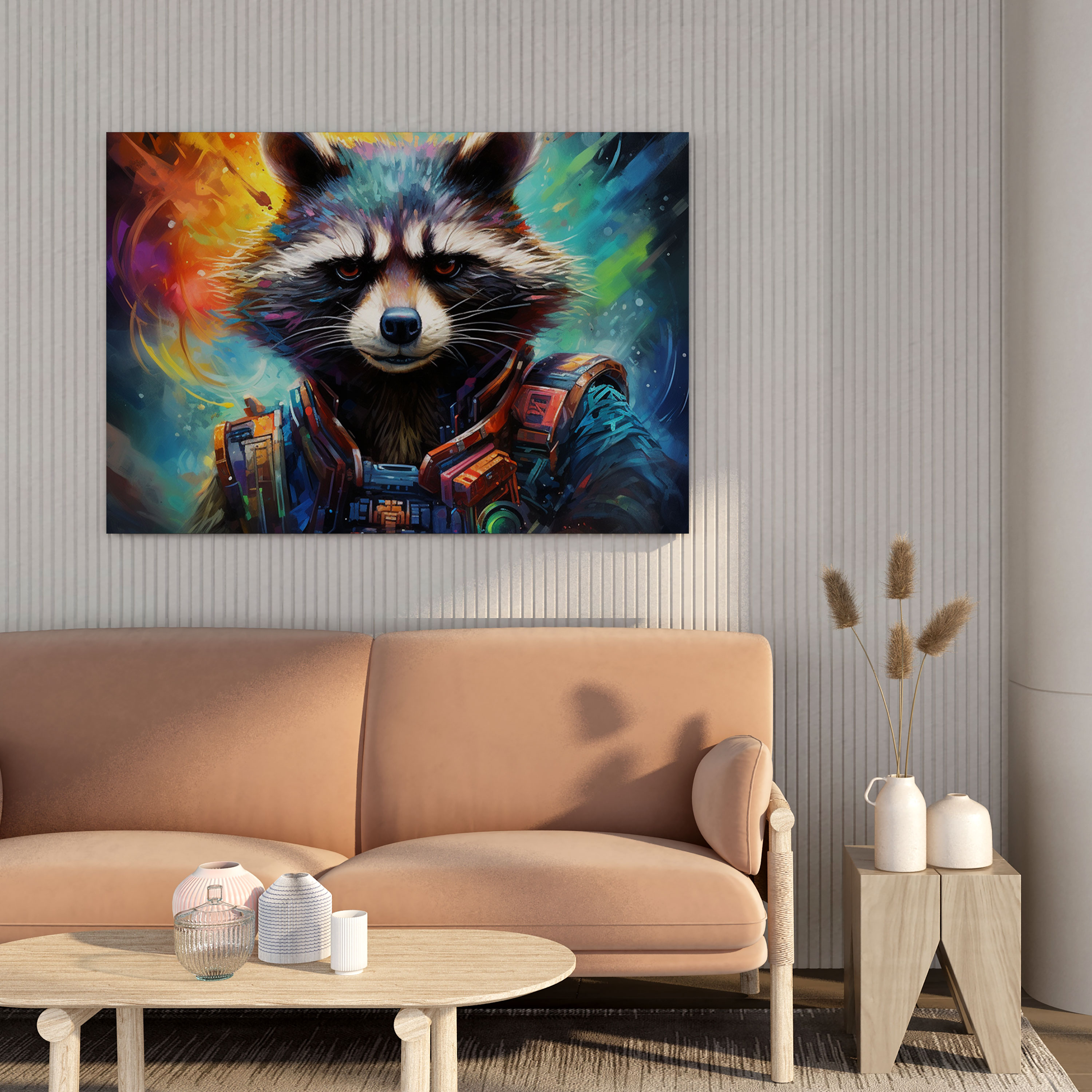Marvel Wall Decoration - Abstract Guardians Of The Galaxy Canvas Print - Marvel, Marvel, Wall Art, Excitement