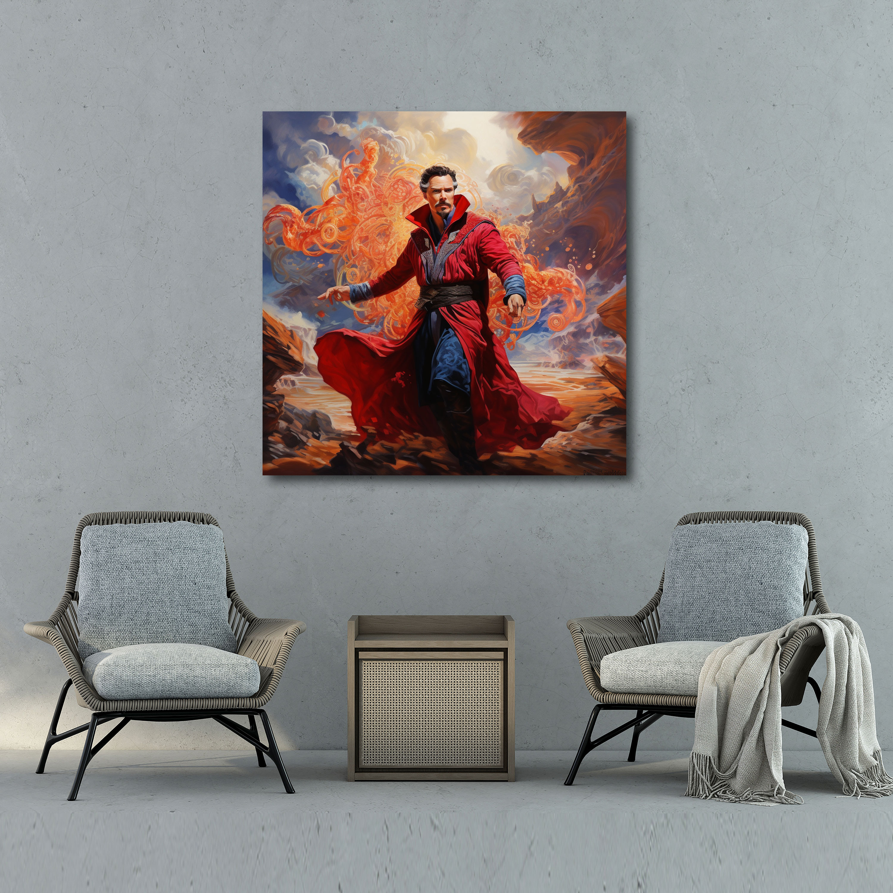 Marvel Canvas Print - Fine Art Doctor Strange Wall Decoration - Marvel, Canvas Print, Canvas, Doctor Strange
