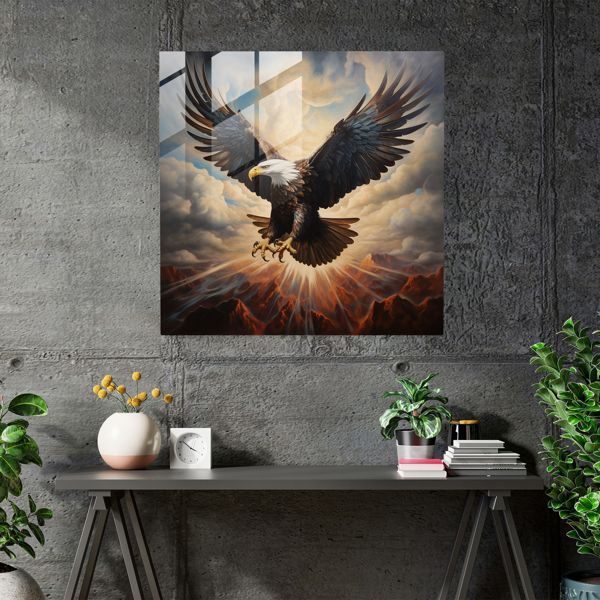 Motivational Modern Art - Motivational, Modern Art, Glass Print, Determination
