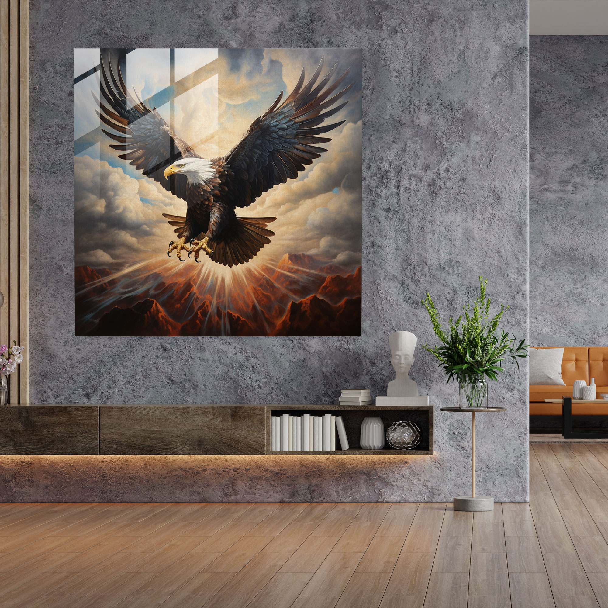 Motivational Modern Art - Motivational, Modern Art, Glass Print, Determination