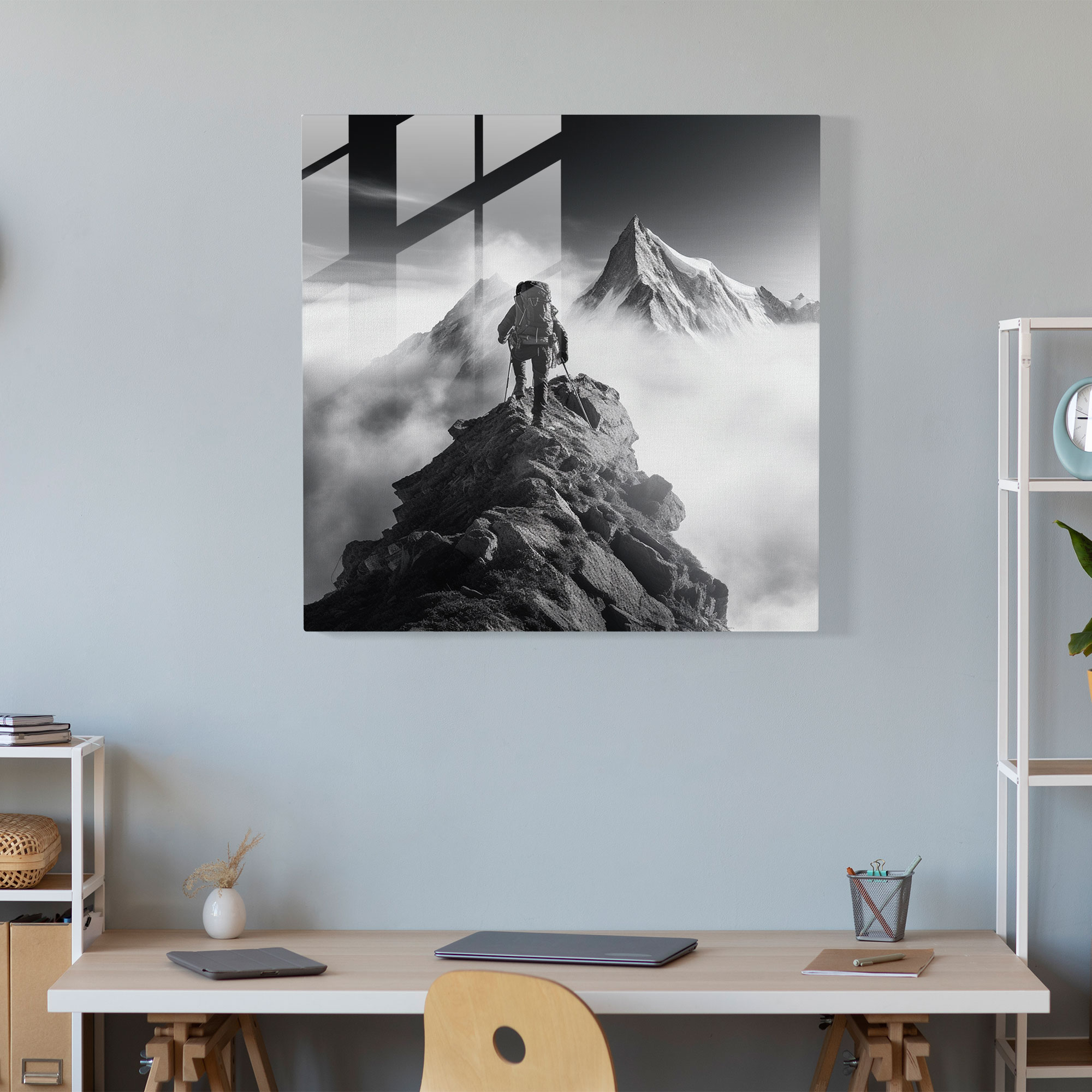 Motivational Glass Wall Art - Summit Achievement - Motivational, Glass Wall Art, Modern Art, Motivational