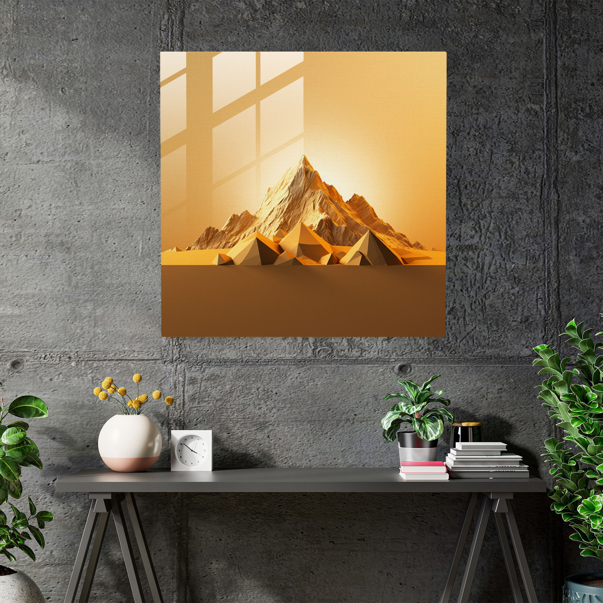 Motivational Glass Print - Motivational, Wall Decoration, Glass Print, Reaching New Heights