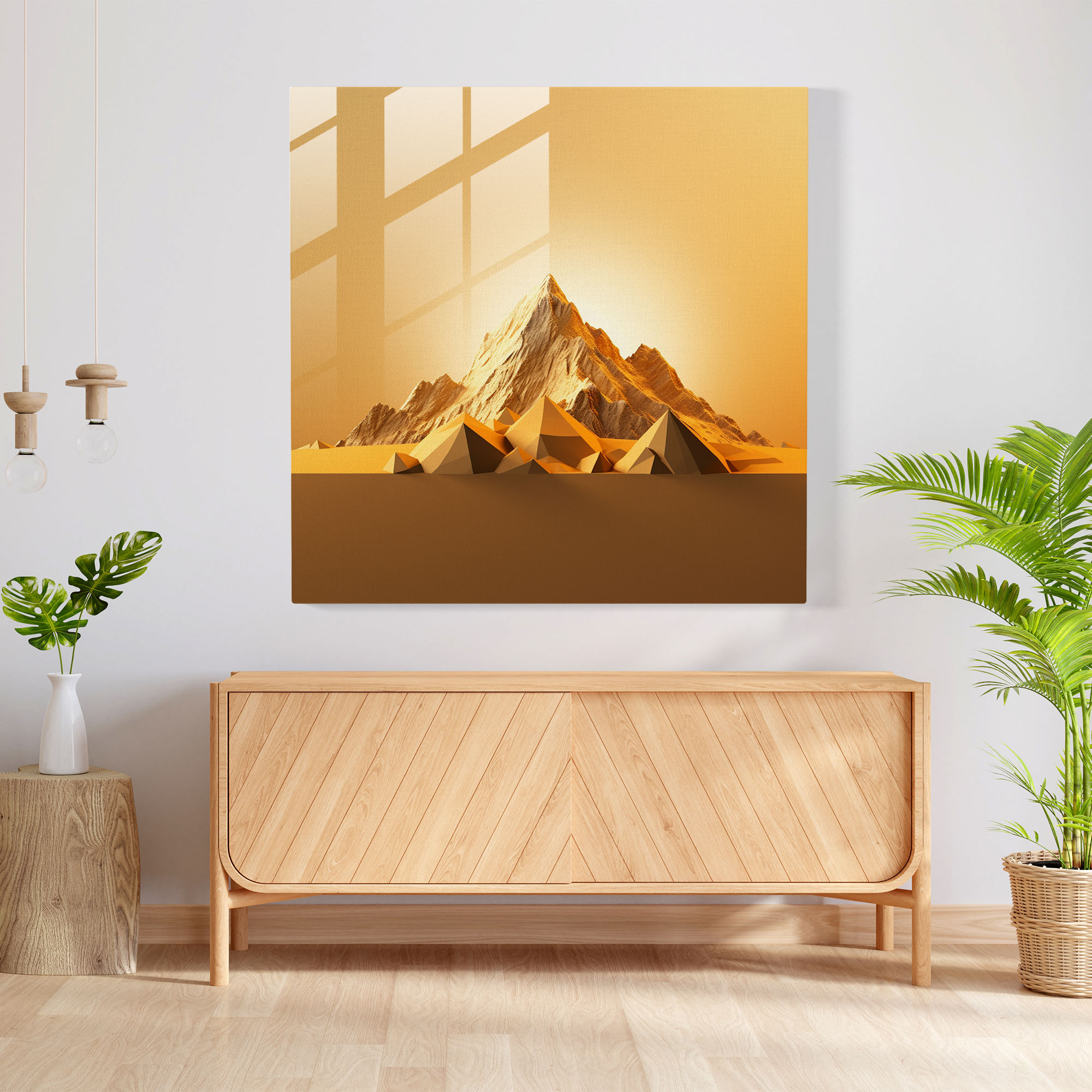 Motivational Glass Print - Motivational, Wall Decoration, Glass Print, Reaching New Heights