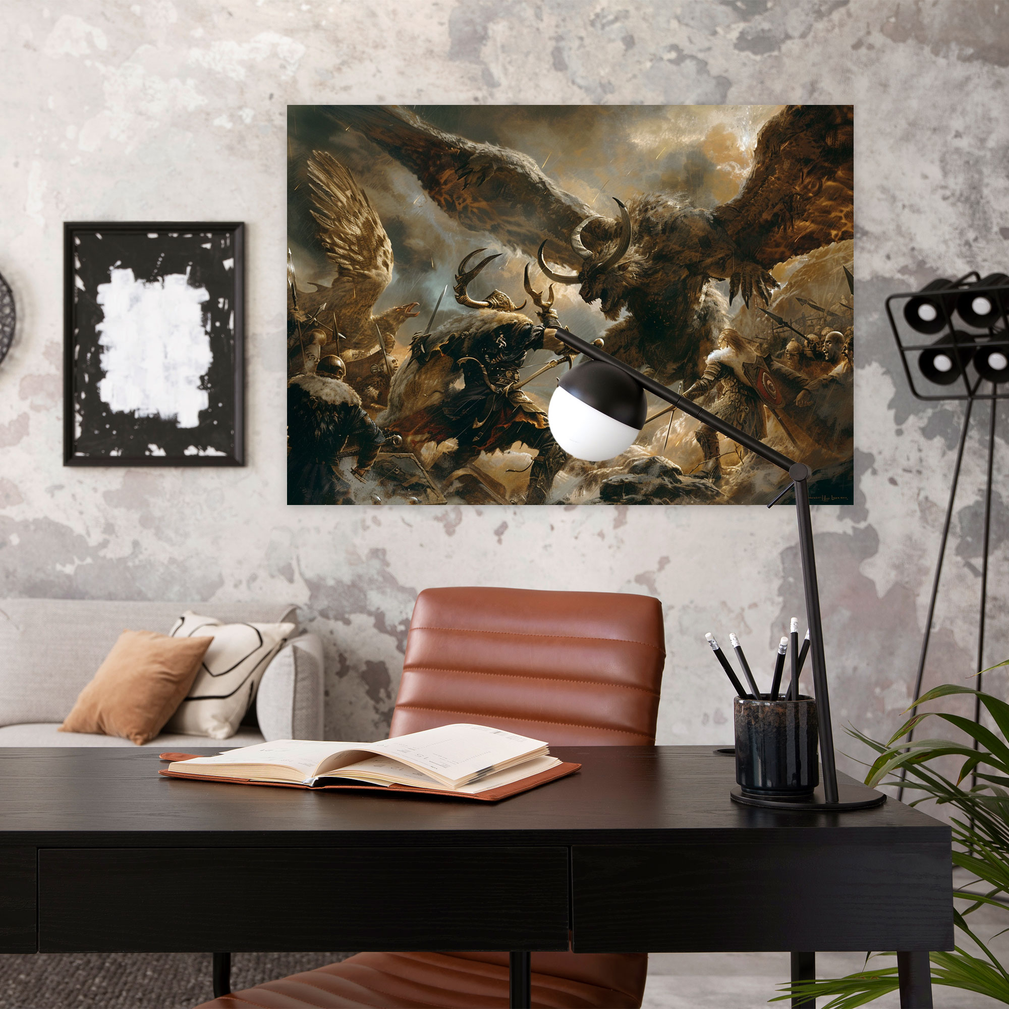 Norse Mythology Wall Art - Mythology, Home Decoration, Canvas Wall Art, Wall Decoration