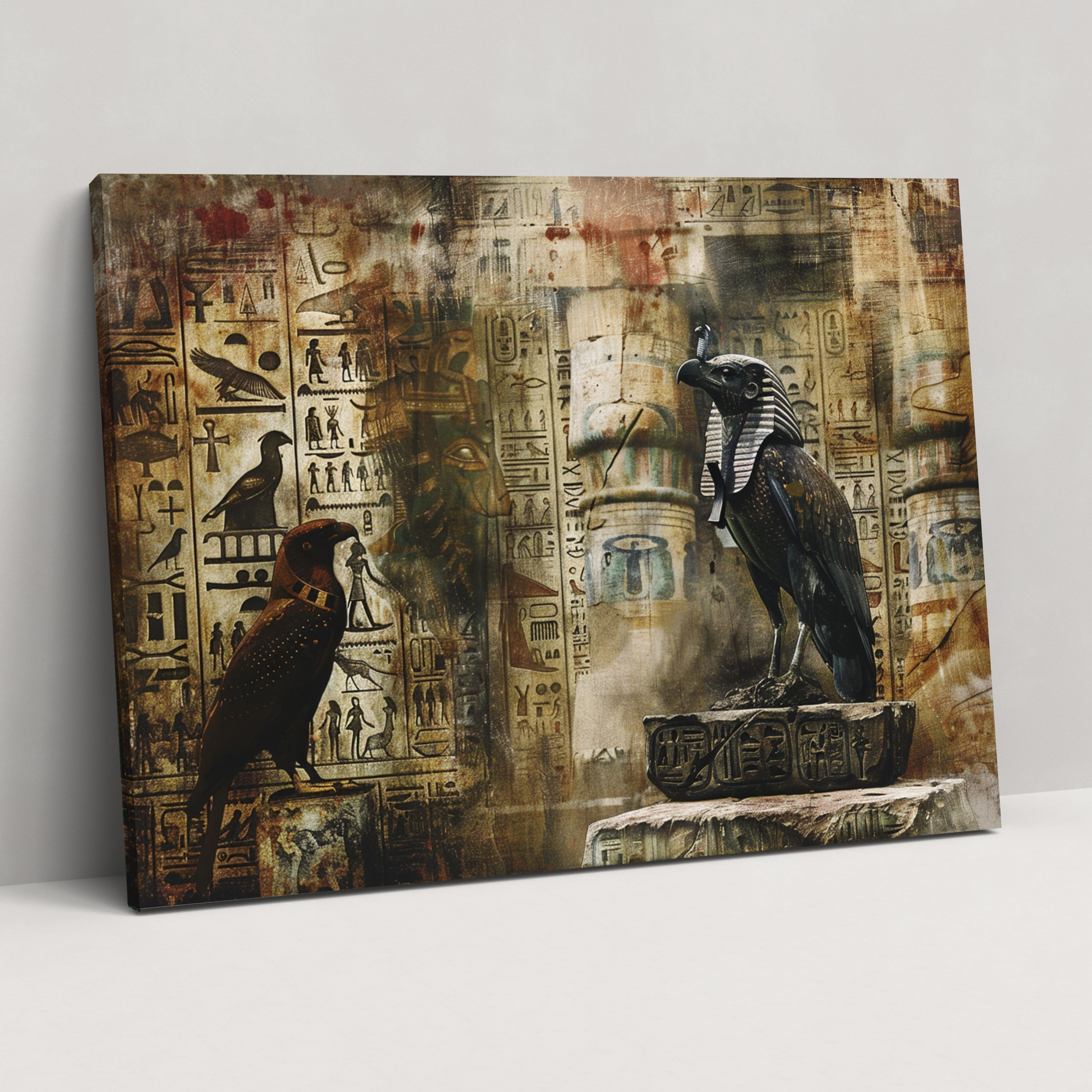 Egyptian Mythology Canvas Print - Mythology, Mythology, Wall Art, Wall Decoration