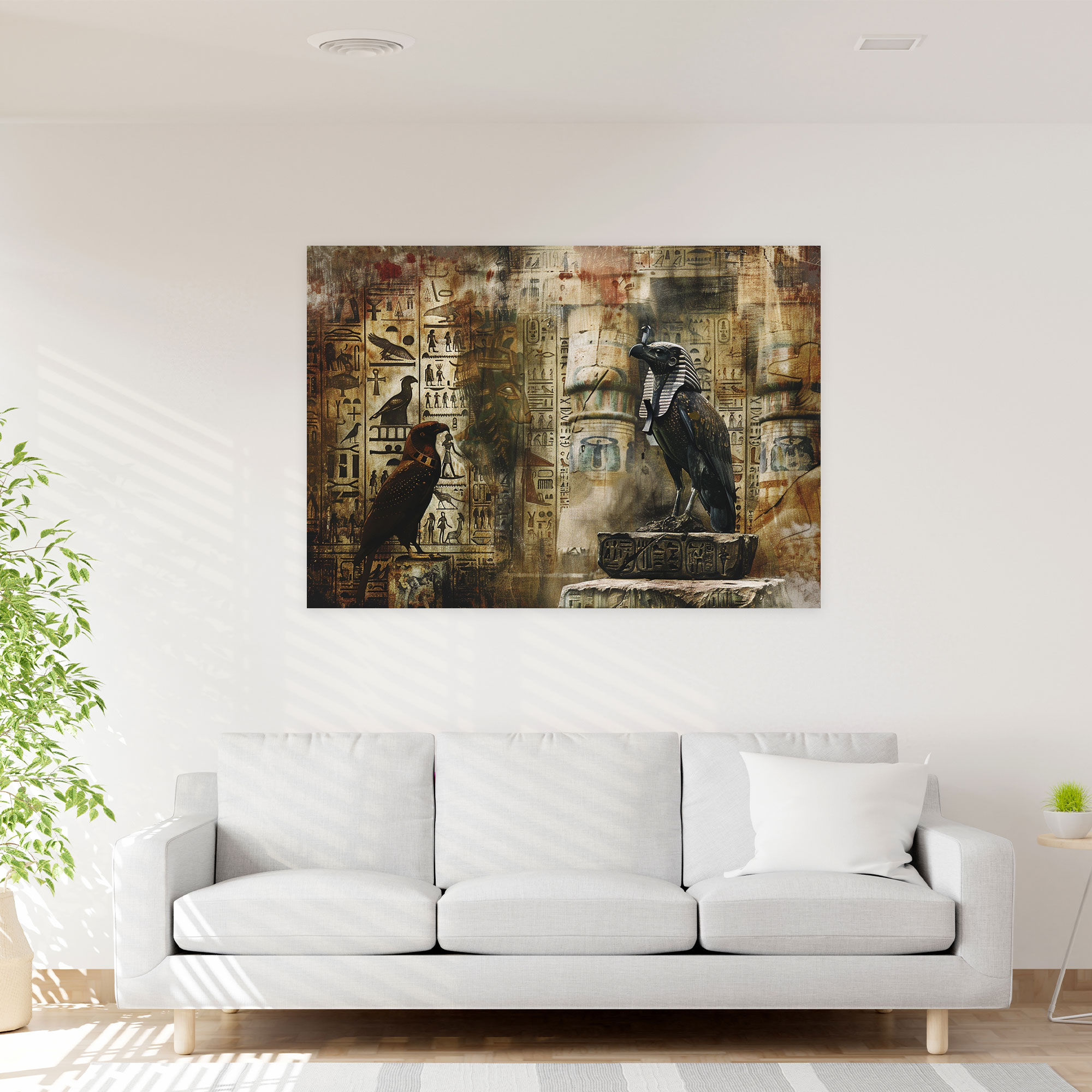 Egyptian Mythology Canvas Print - Mythology, Mythology, Wall Art, Wall Decoration