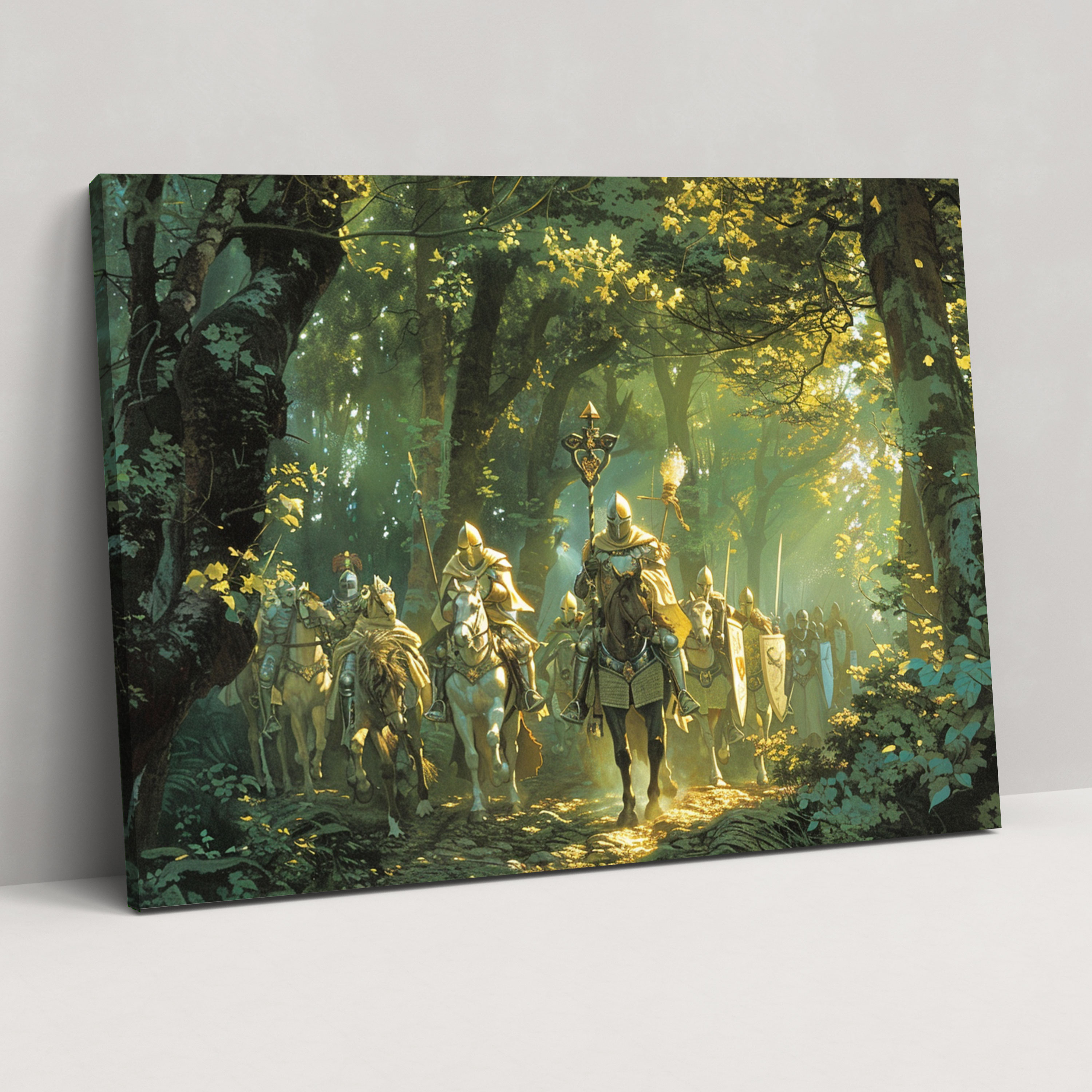 Arthurian Mythology Wall Decoration - Mythology, Canvas Wall Art, Wall Decoration, Home Decoration