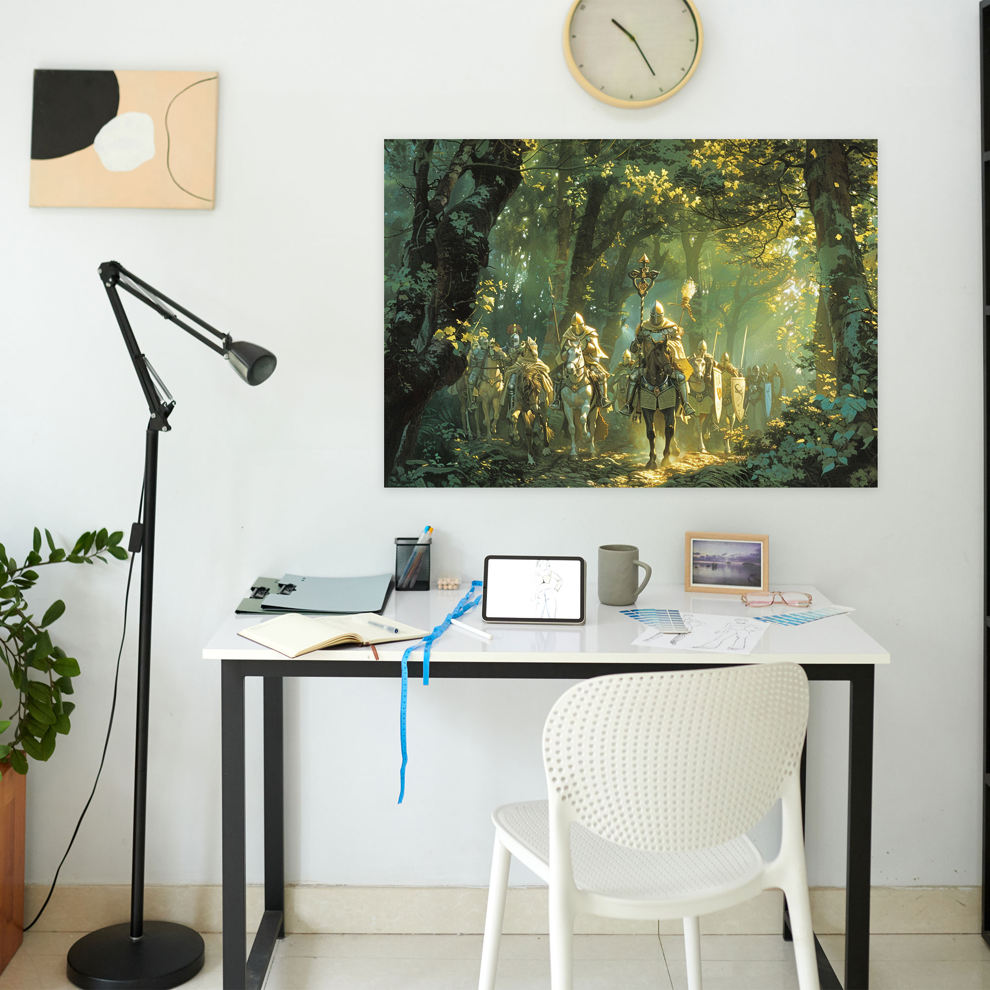 Arthurian Mythology Wall Decoration - Mythology, Canvas Wall Art, Wall Decoration, Home Decoration