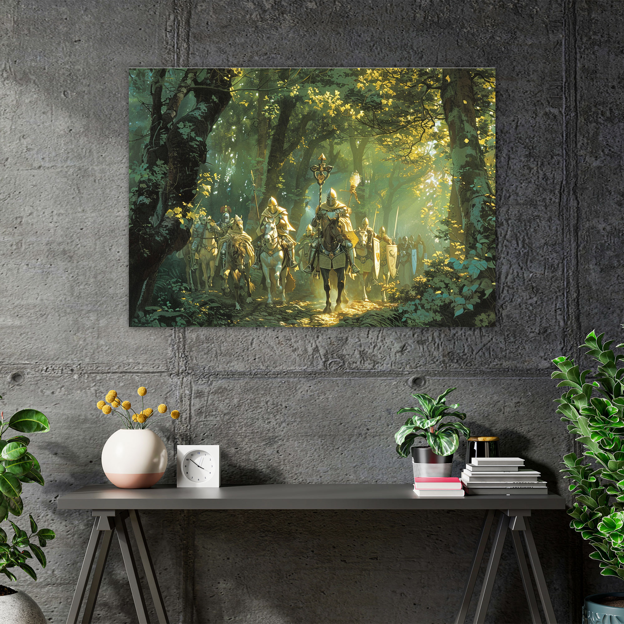 Arthurian Mythology Wall Decoration - Mythology, Canvas Wall Art, Wall Decoration, Home Decoration