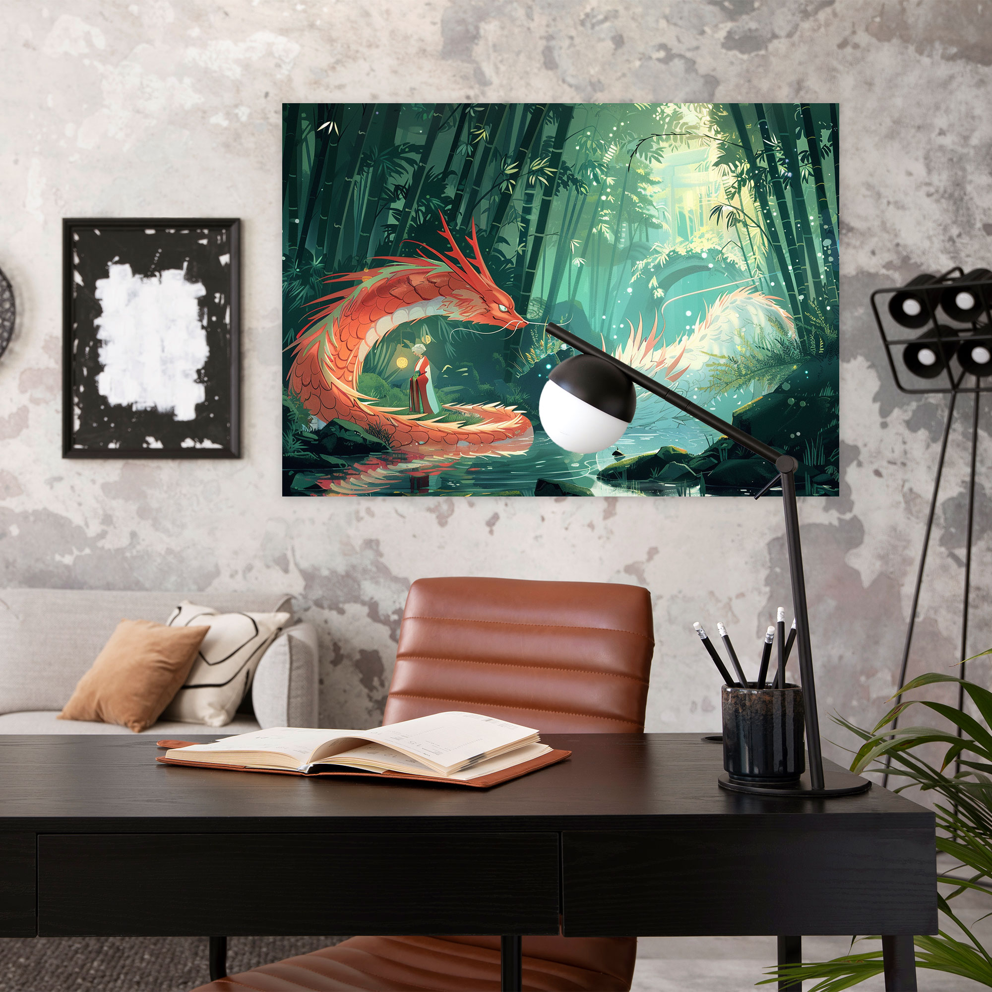 Japanese Mythology Canvas Print - Mythology, Wall Decoration, Home Decoration, Canvas Wall Art