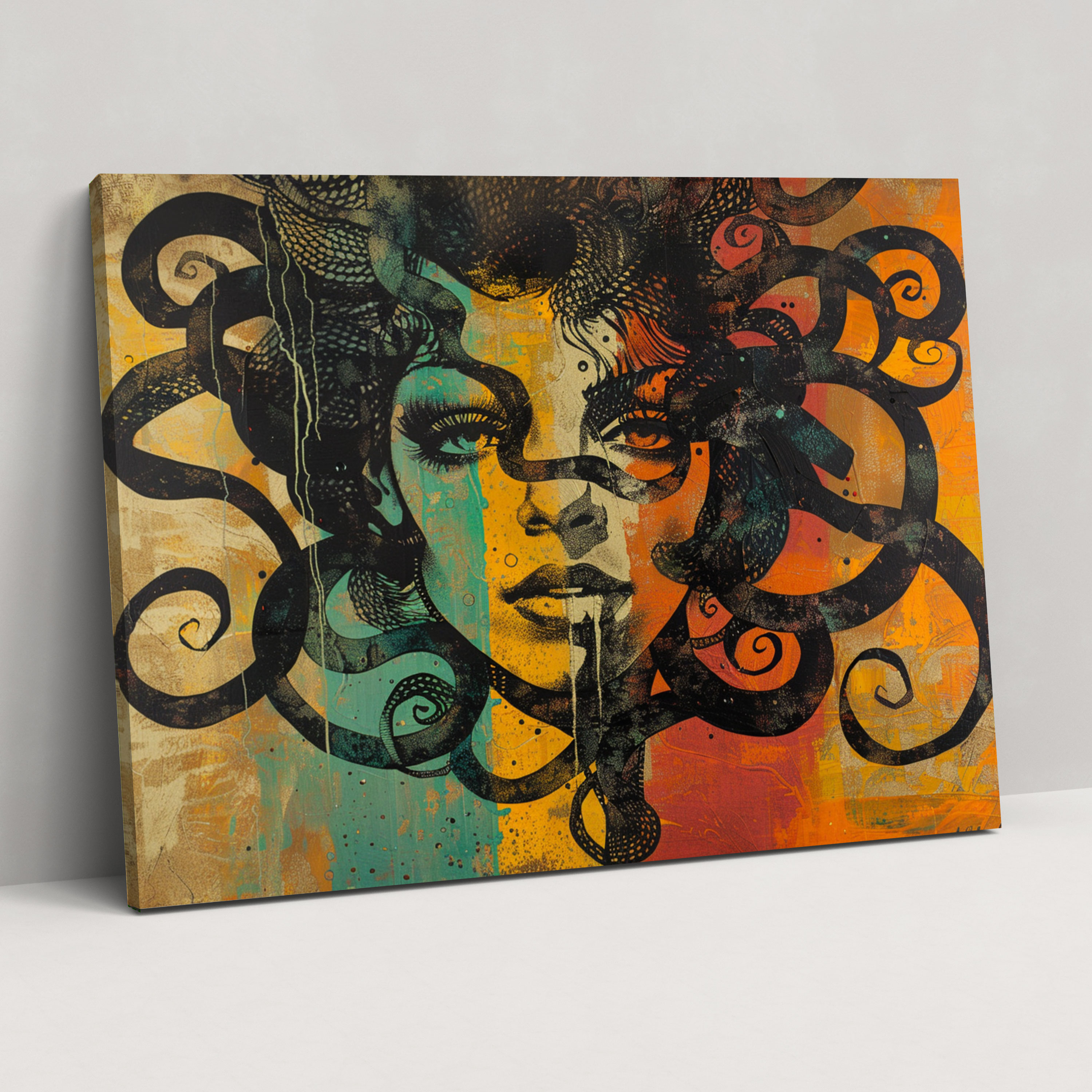 Medusa Wall Art - Mythology, Home Decoration, Wall Art, Wall Decoration