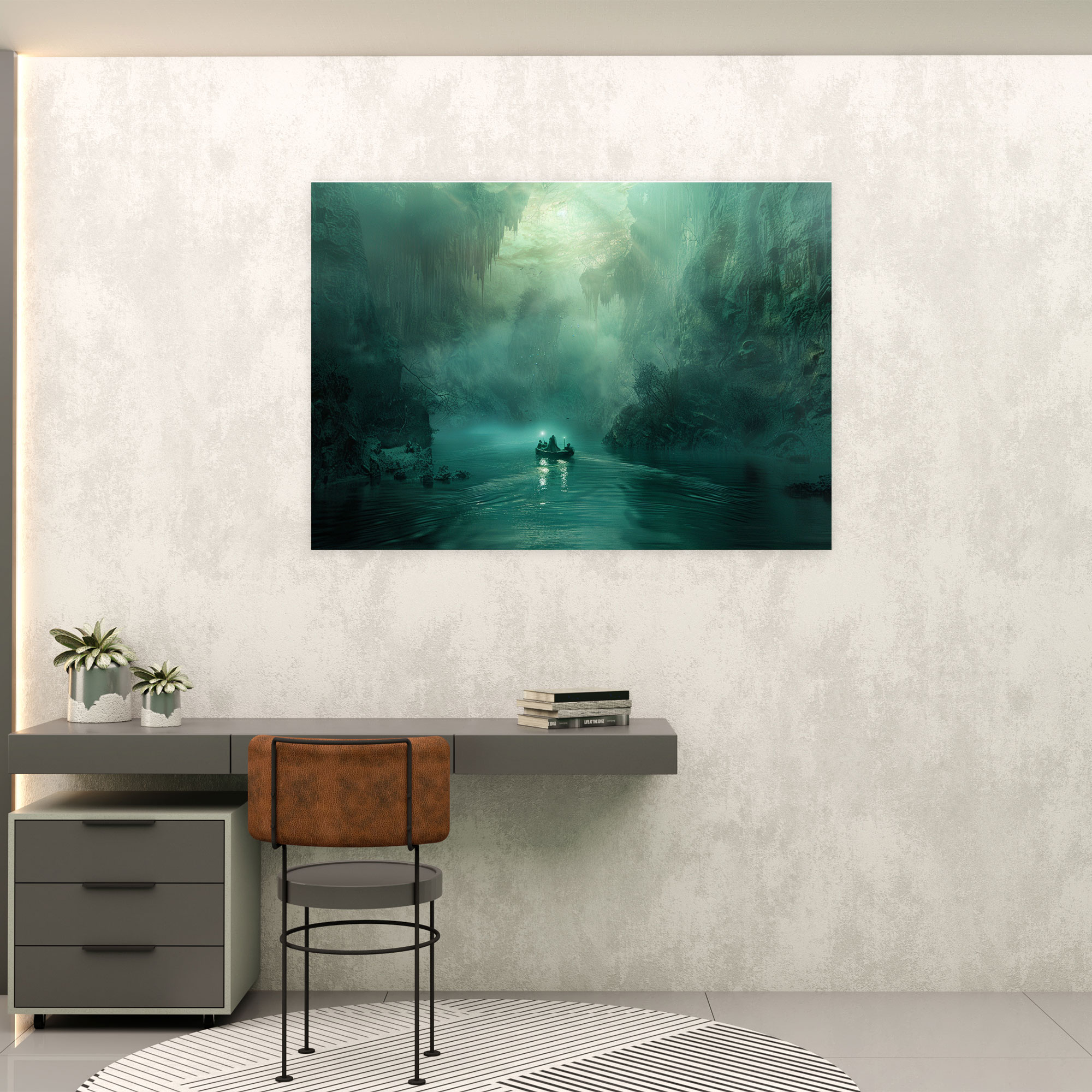 River Styx Canvas Print - Mythology, Mythology, Wall Art, Canvas