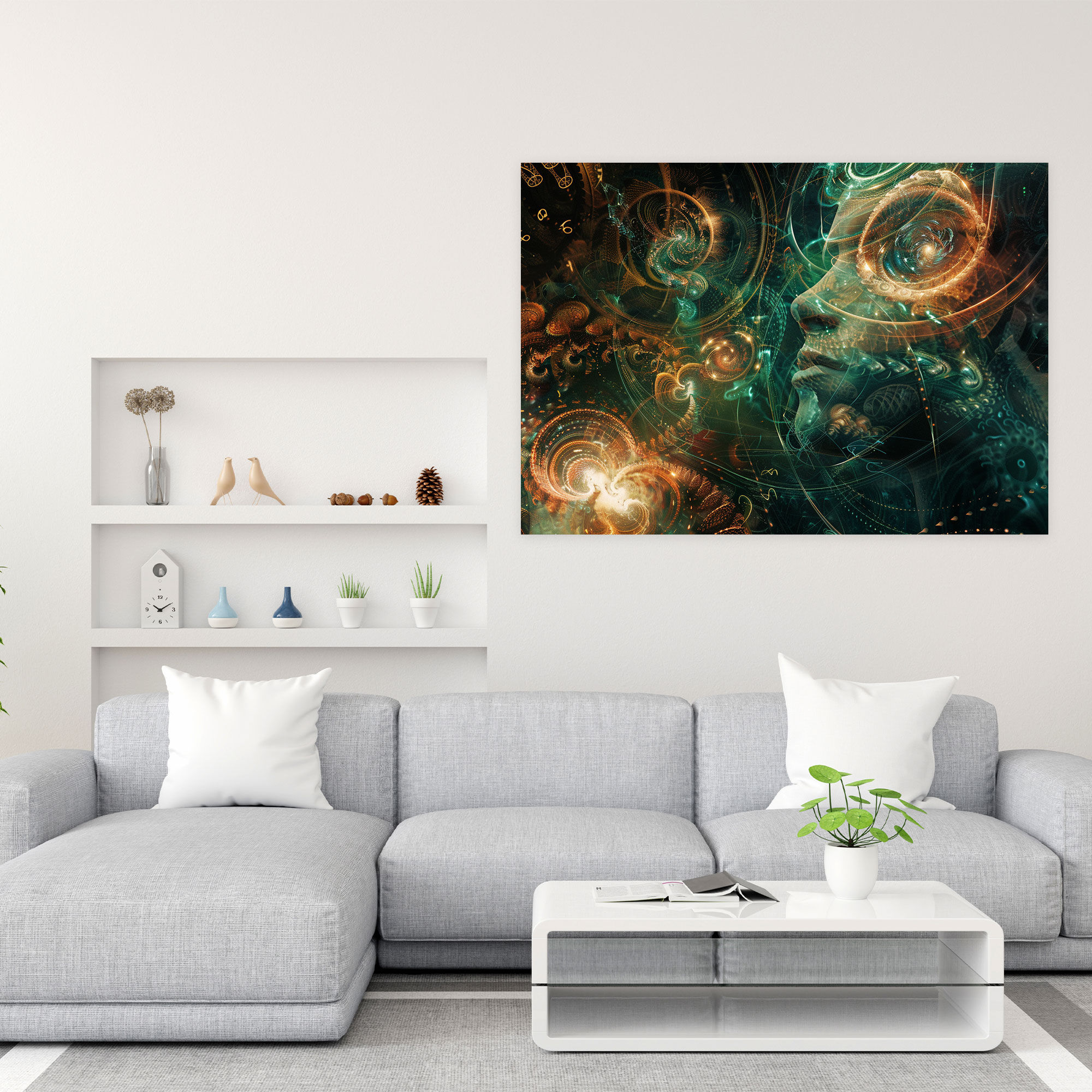 Creation Myths Canvas Print - Mythology, Wall Art, Canvas, Wall Decoration