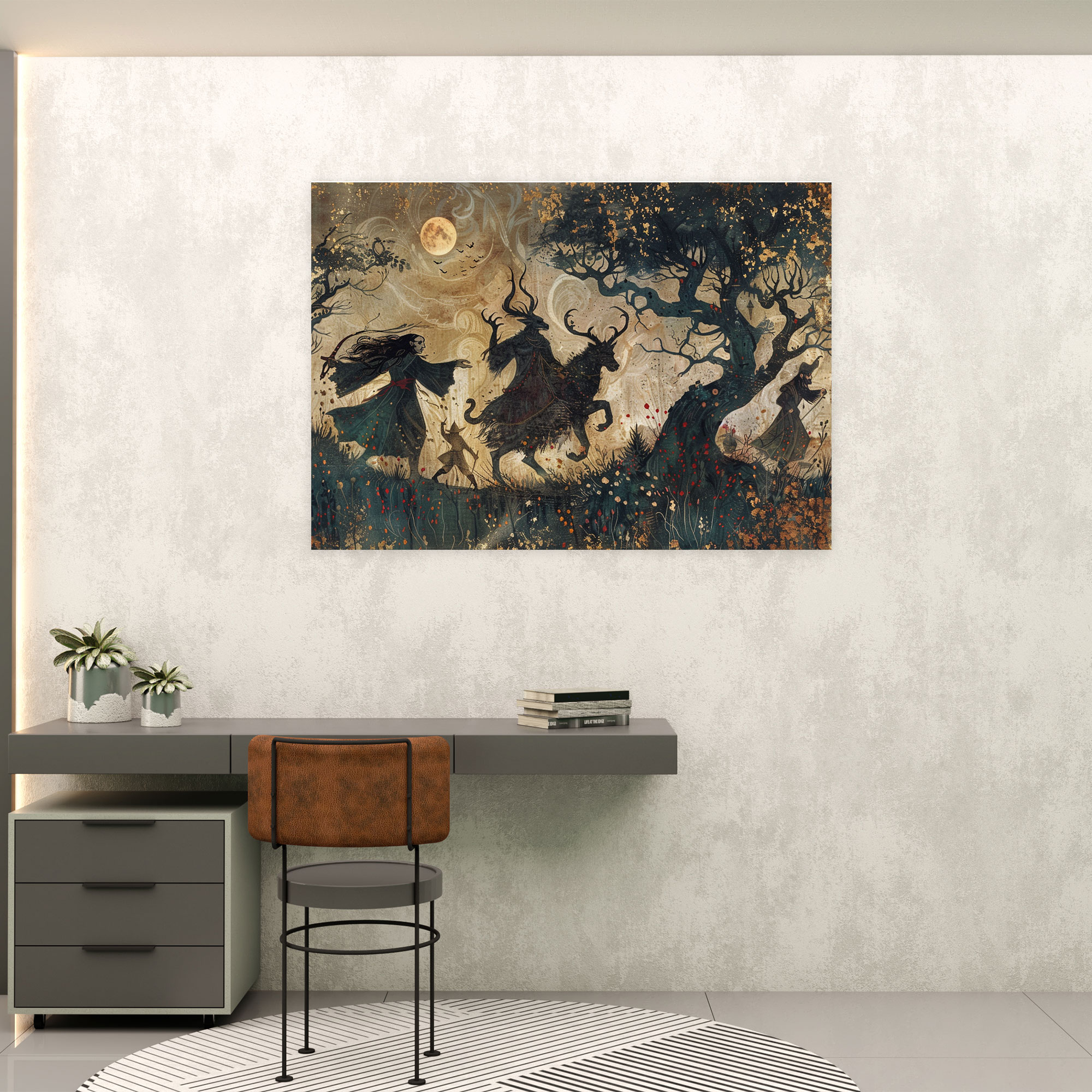 Slavic Mythology Wall Art - Mythology, Canvas Wall Art, Home Decoration, Wall Art