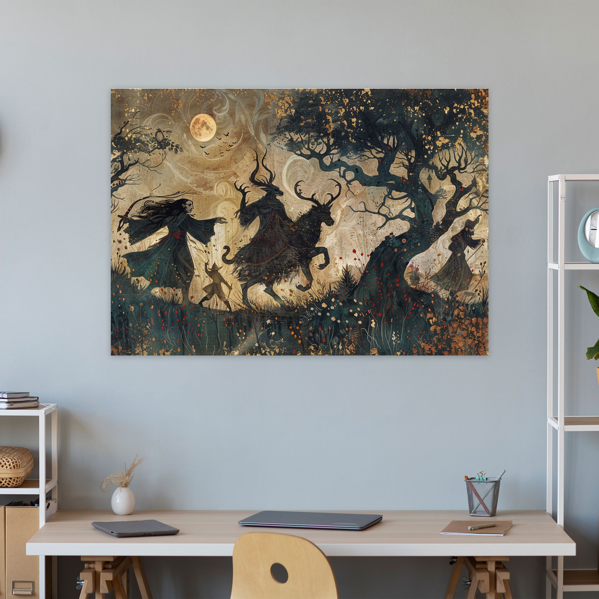 Slavic Mythology Wall Art - Mythology, Canvas Wall Art, Home Decoration, Wall Art