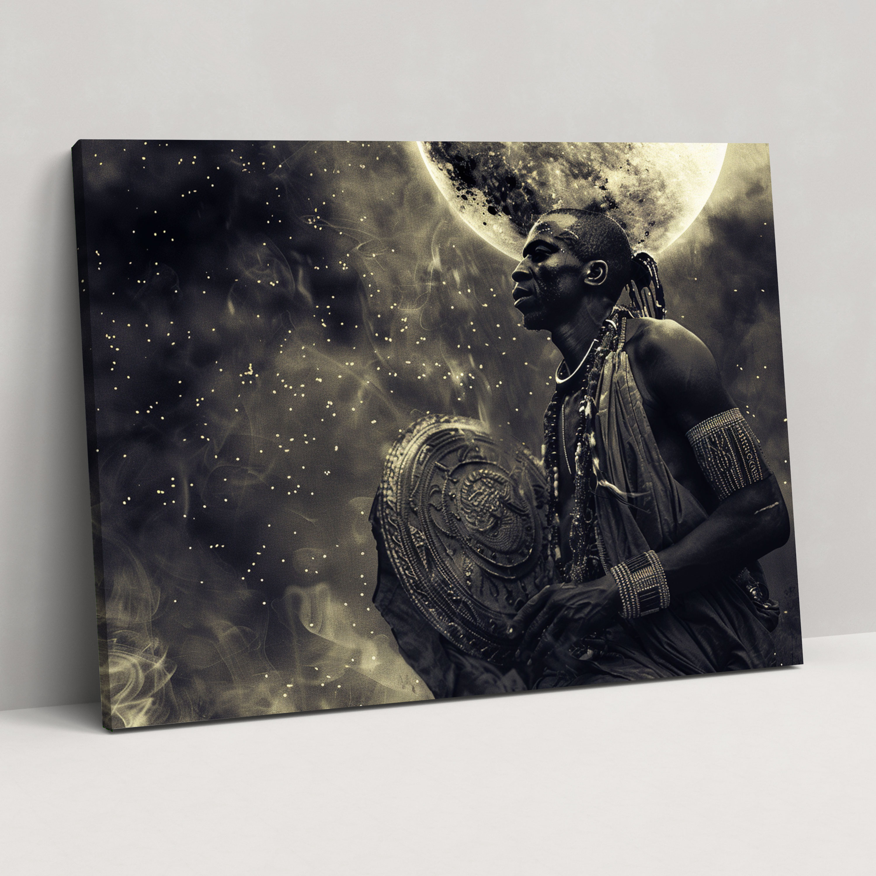 Mythology Canvas Print - Ancestors Spirits Guidance - Mythology, Mythology, Canvas Print, Wall Decoration