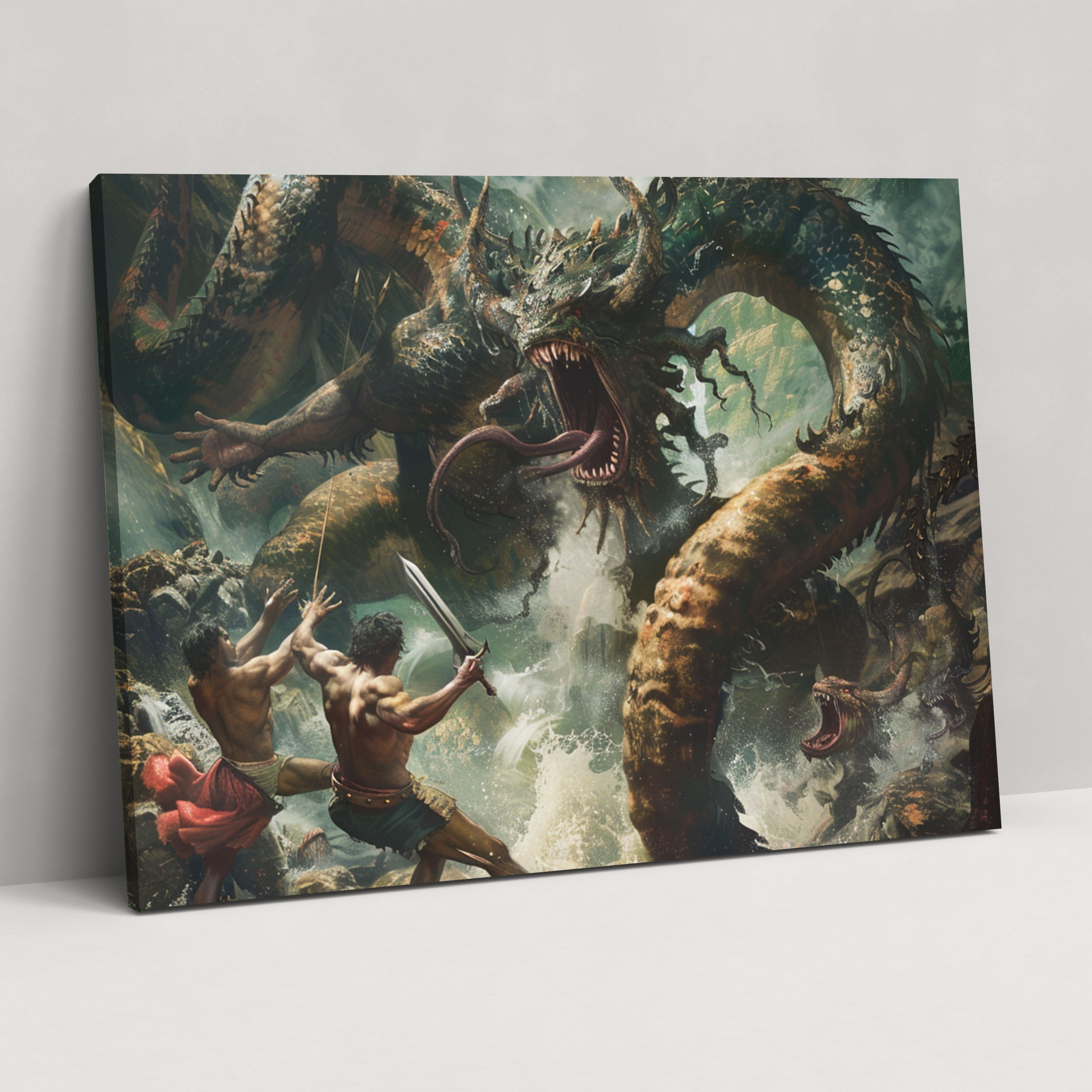 Mythology Canvas Print - Mythology, Home Decoration, Hercules, Canvas