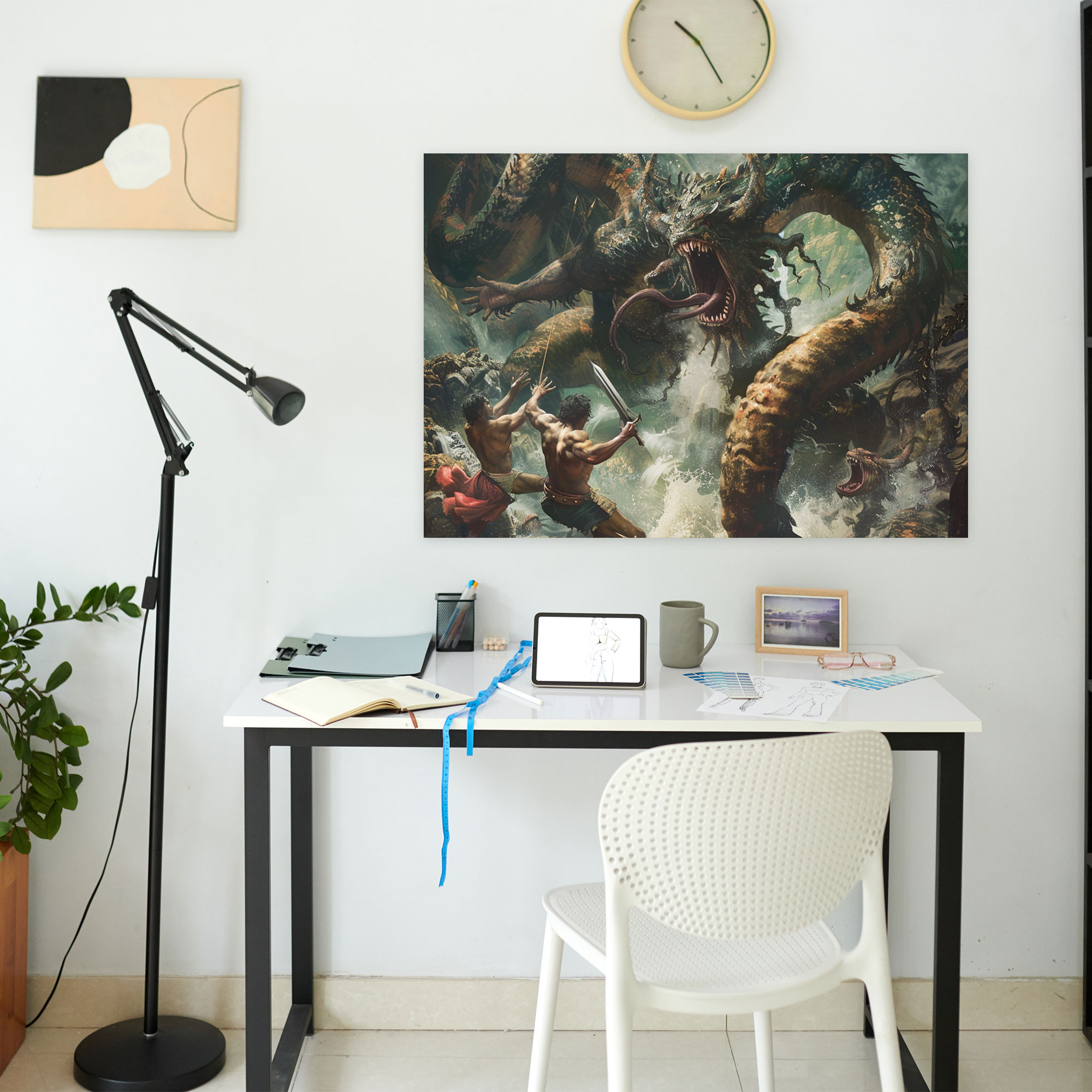 Mythology Canvas Print - Mythology, Home Decoration, Hercules, Canvas