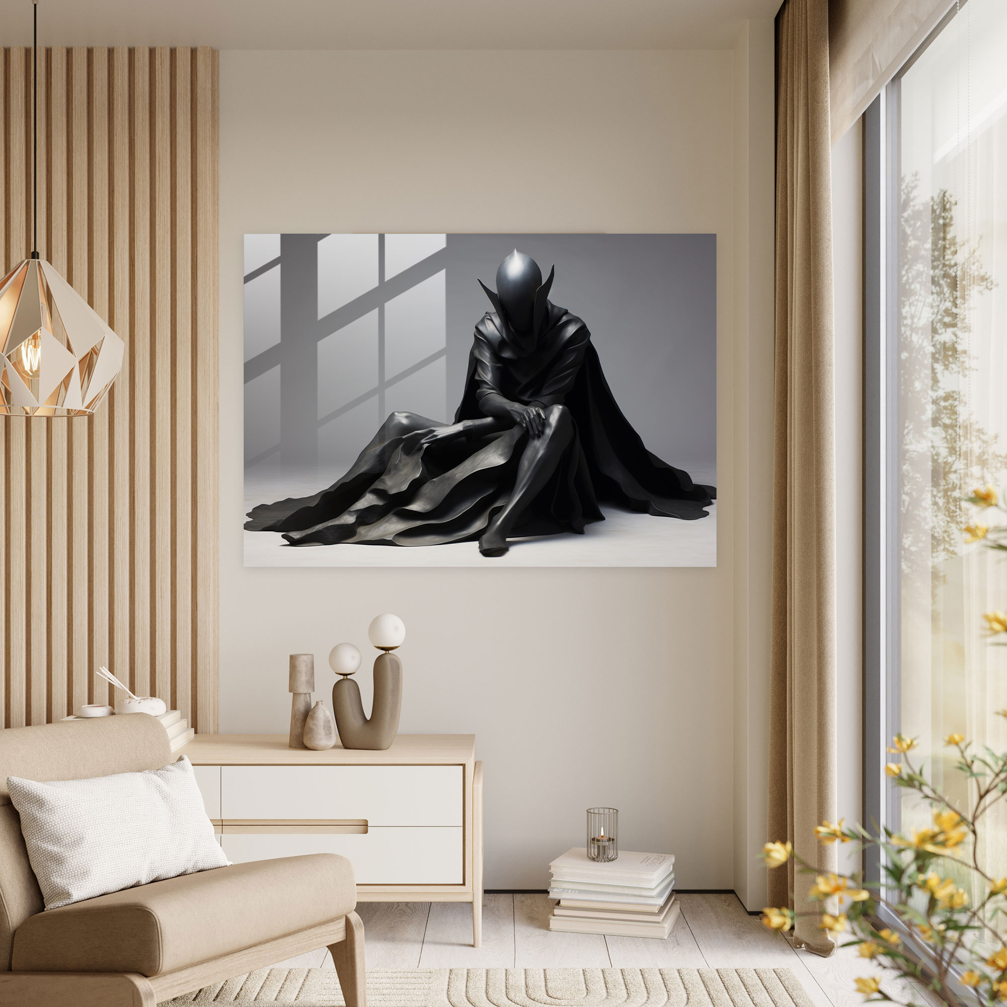 Mythology Glass Print: Hades, Ruler Of The Underworld - Mythology, Underworld, Wall Decoration, Glass Print