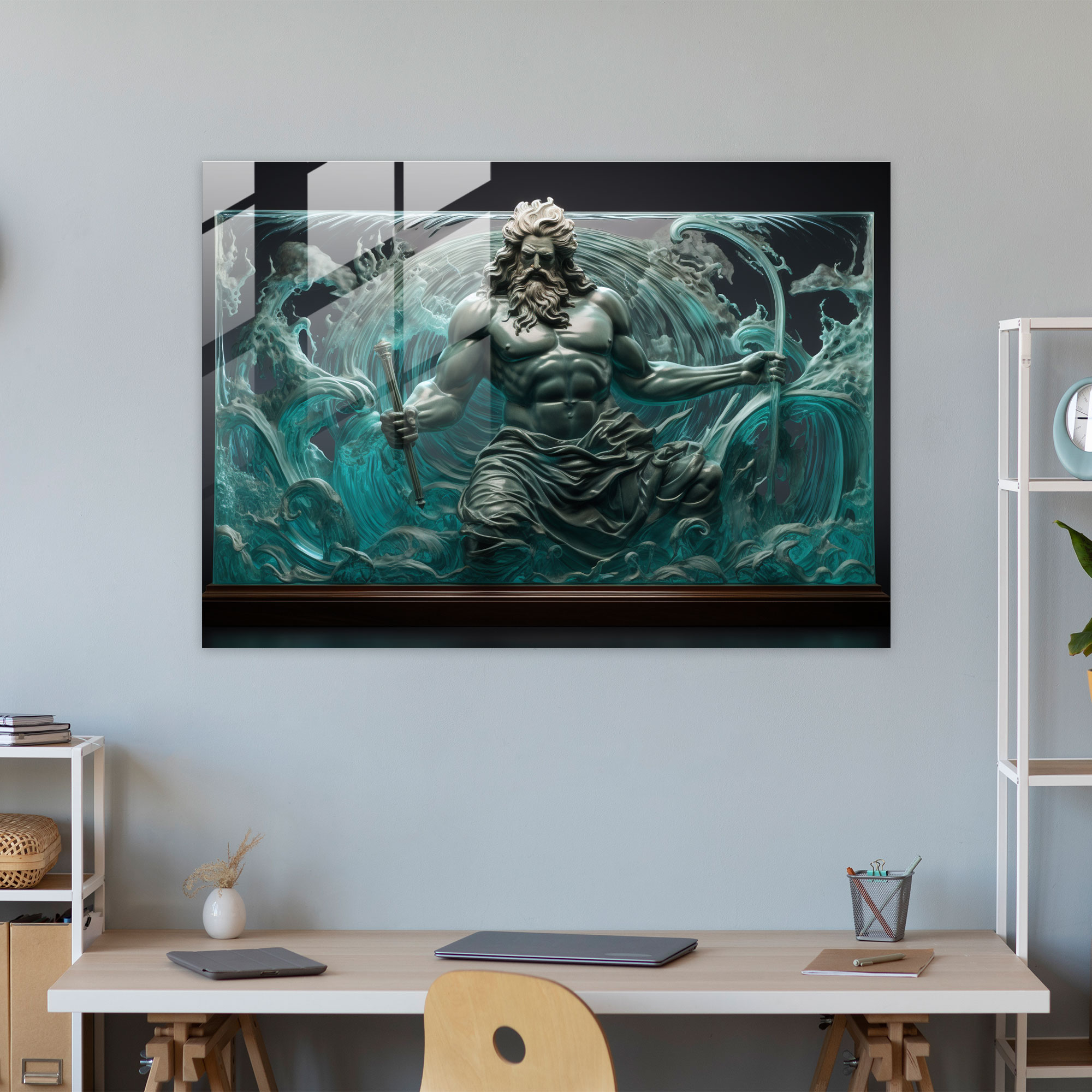 Mythology Glass Wall Art - Mythology, Glass Wall Art, Home Decoration, Wall Decoration