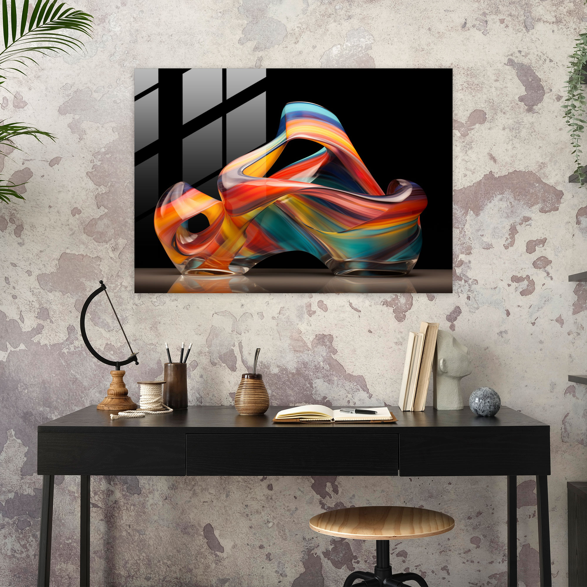 Mythology Glass Art - Mythology, Modern Art, Mythology, Home Decoration