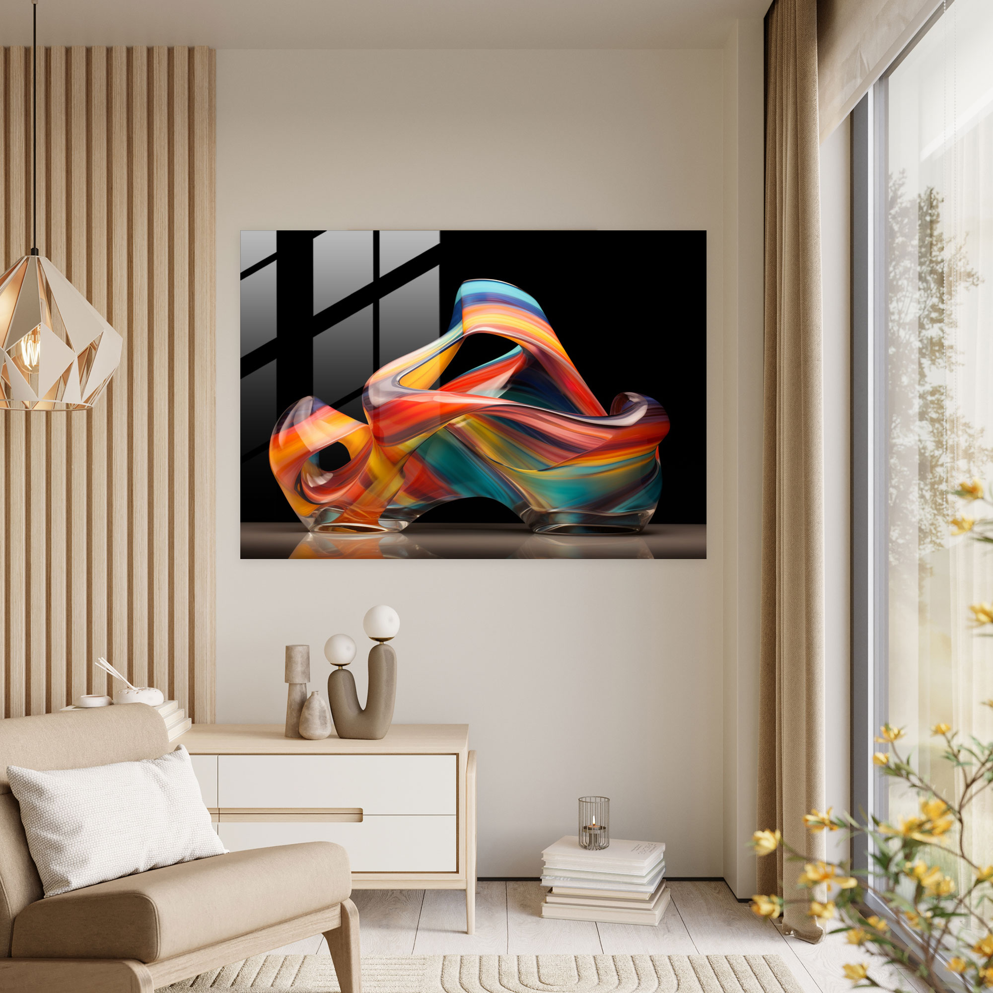 Mythology Glass Art - Mythology, Modern Art, Mythology, Home Decoration